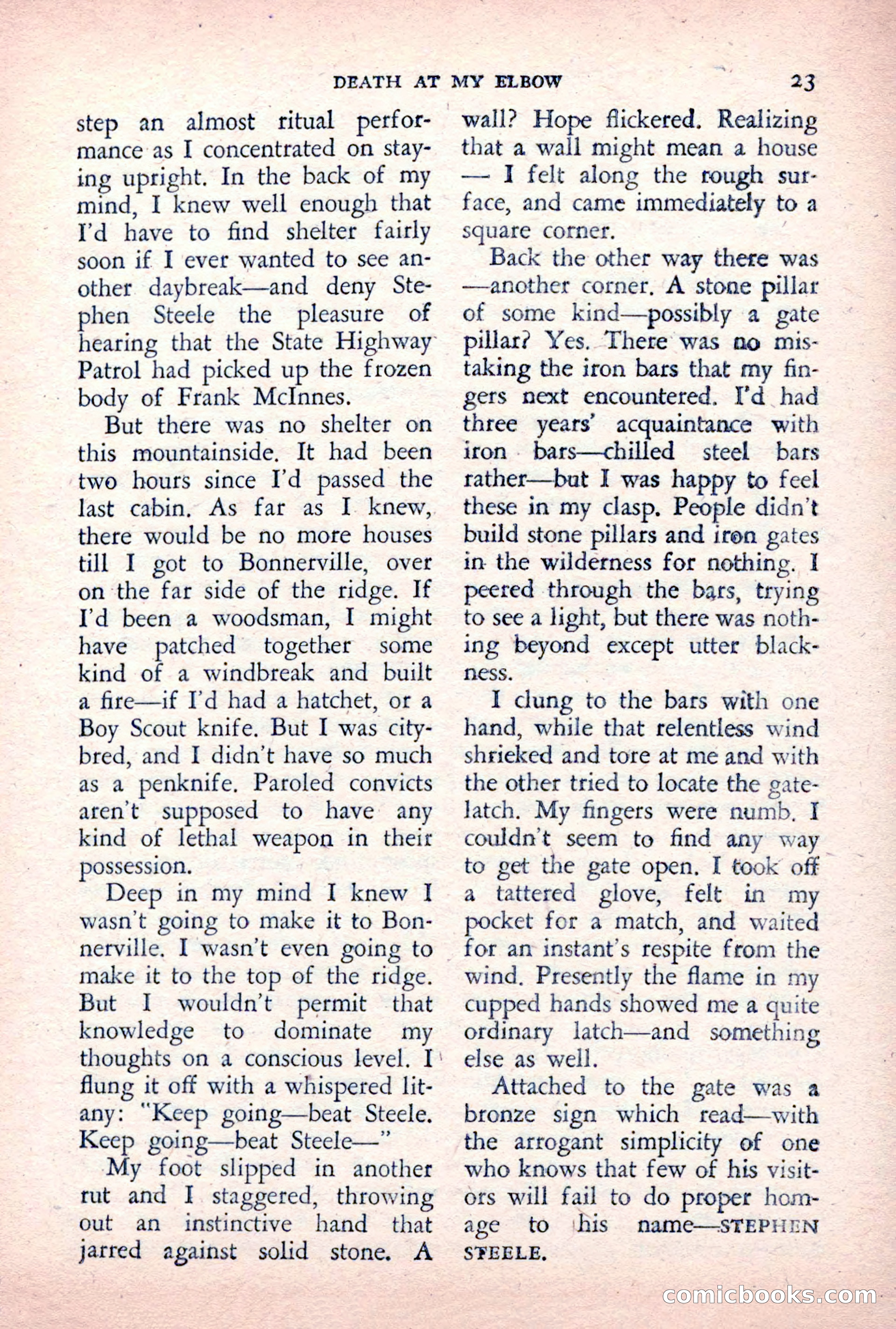 The Saint Detective Magazine, December 1955 — page 25 of 164