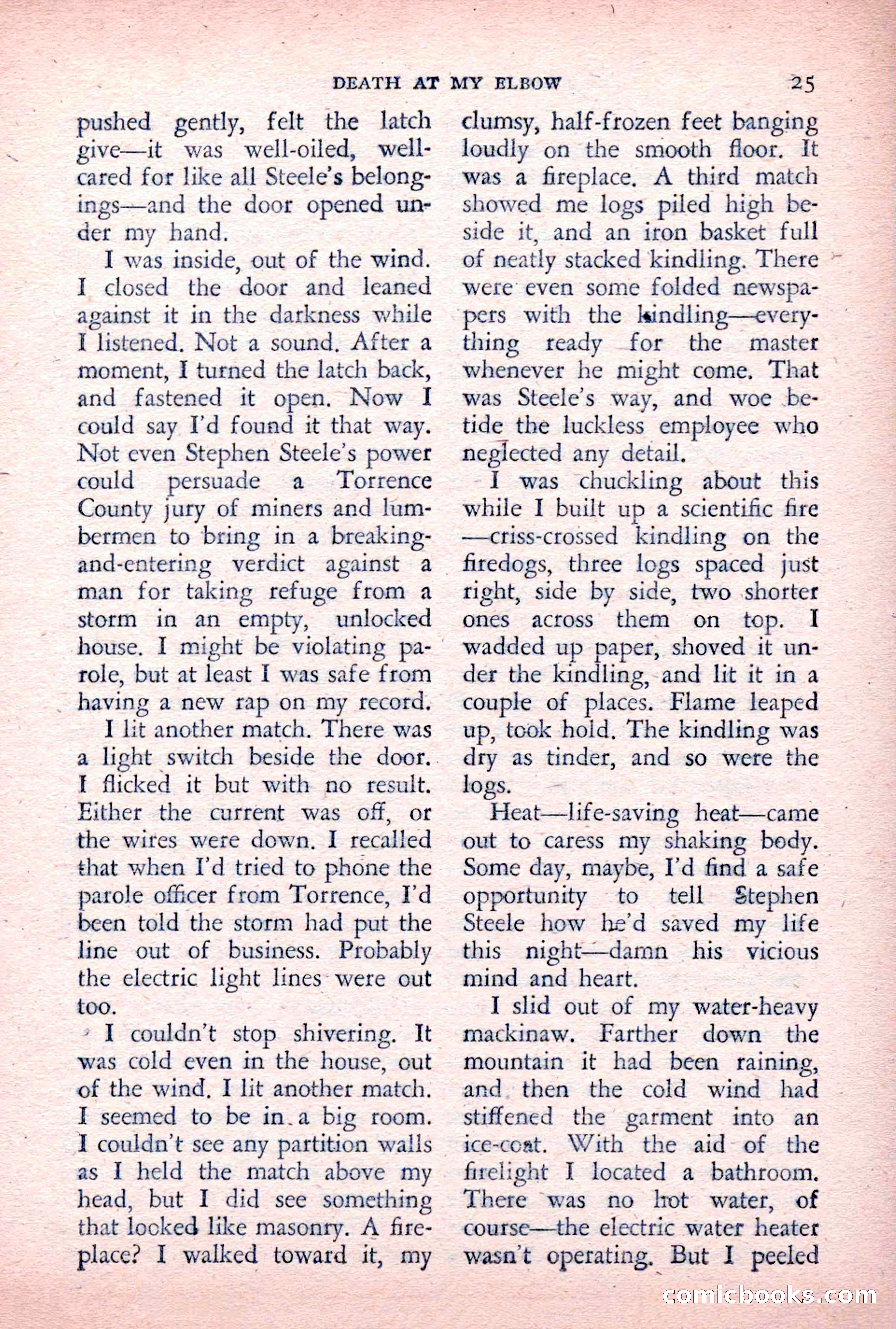The Saint Detective Magazine, December 1955 — page 27 of 164