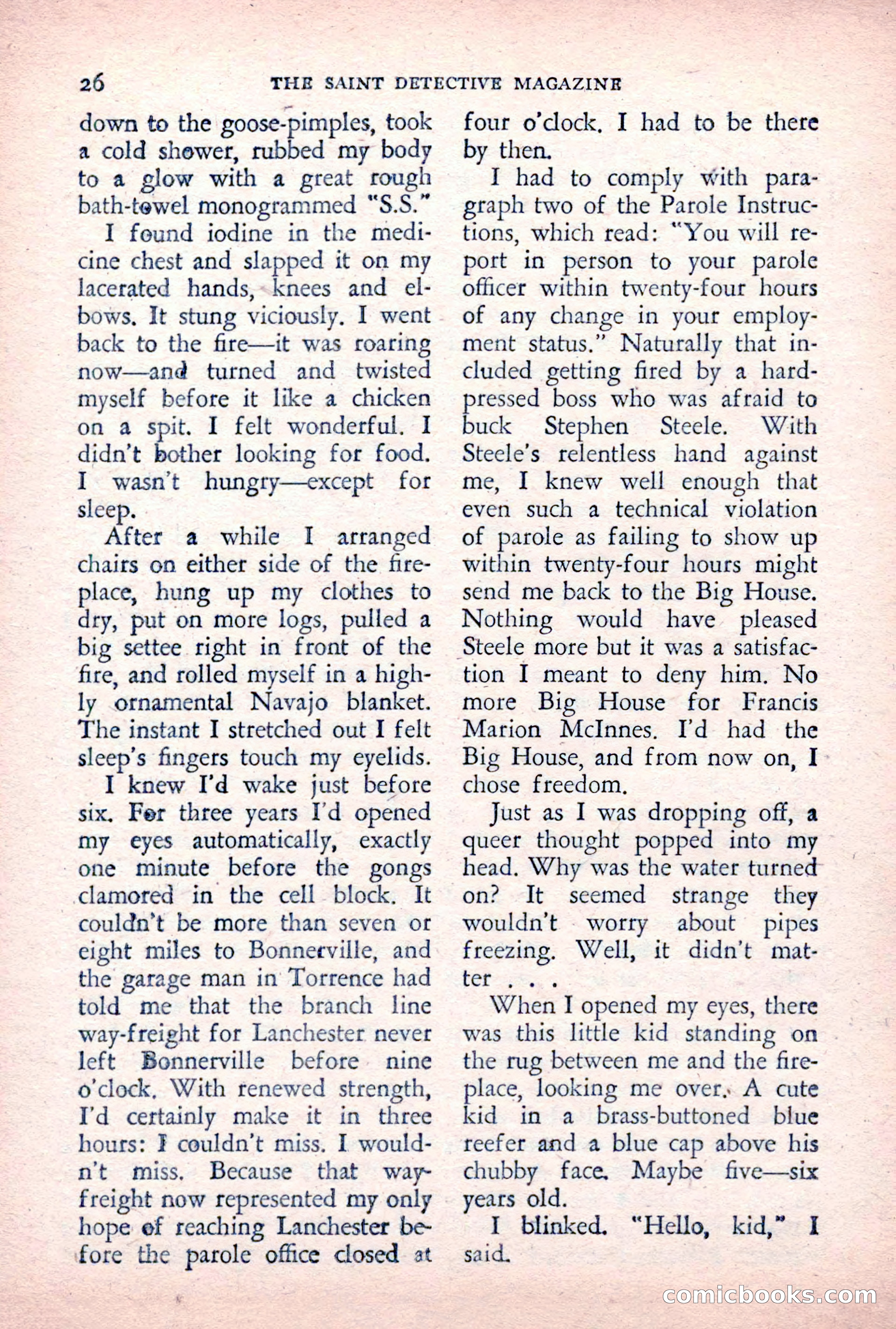The Saint Detective Magazine, December 1955 — page 28 of 164