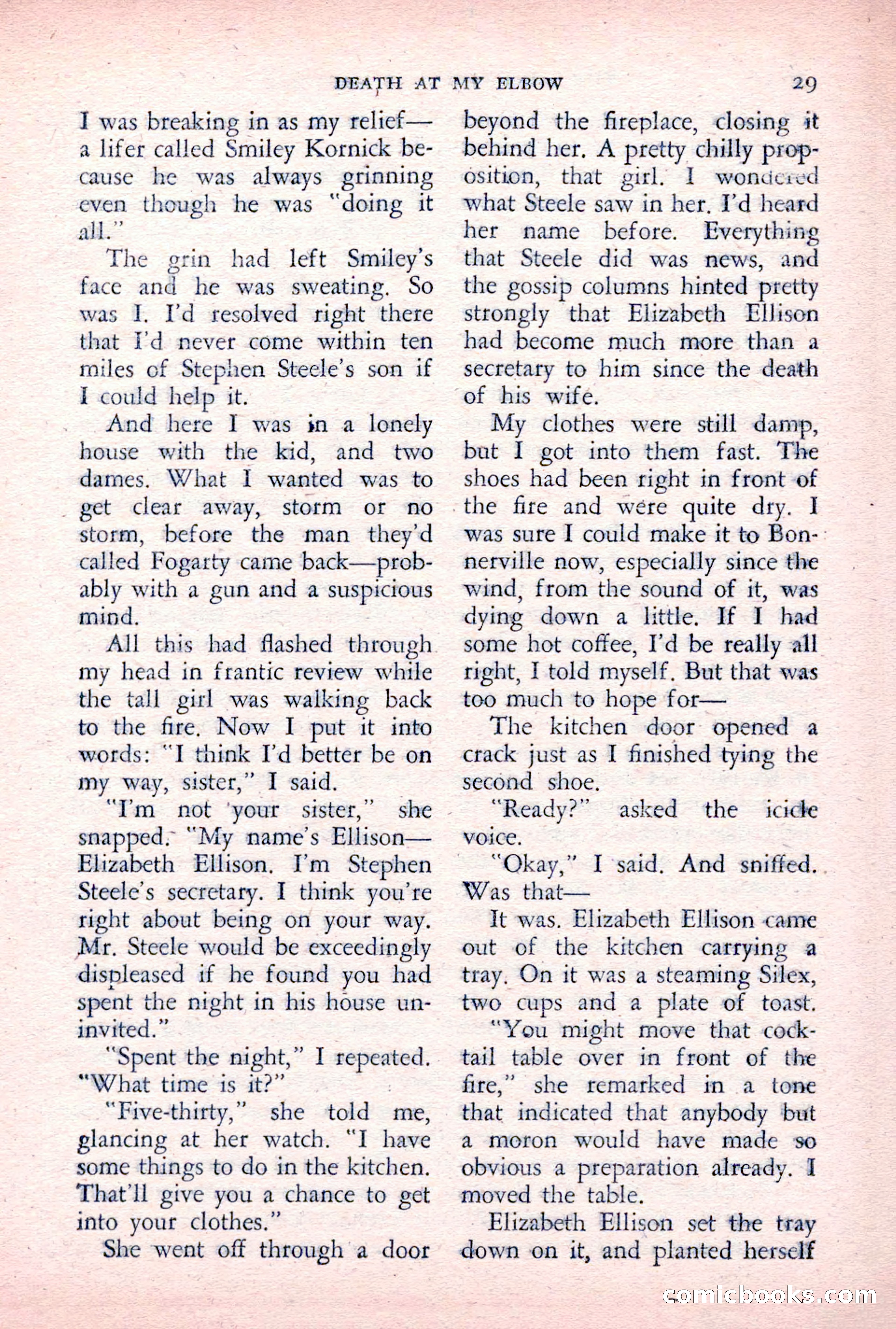 The Saint Detective Magazine, December 1955 — page 31 of 164