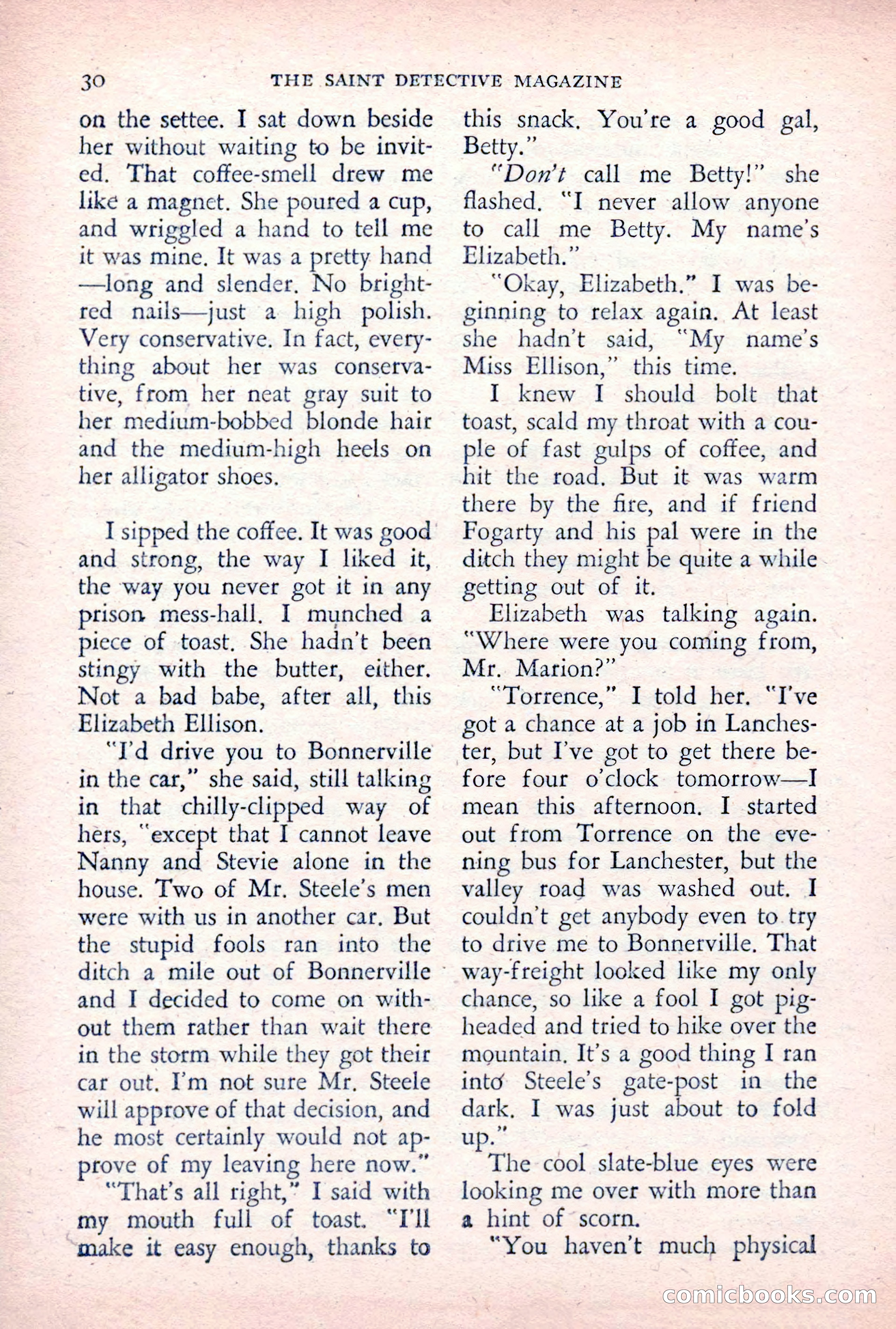 The Saint Detective Magazine, December 1955 — page 32 of 164