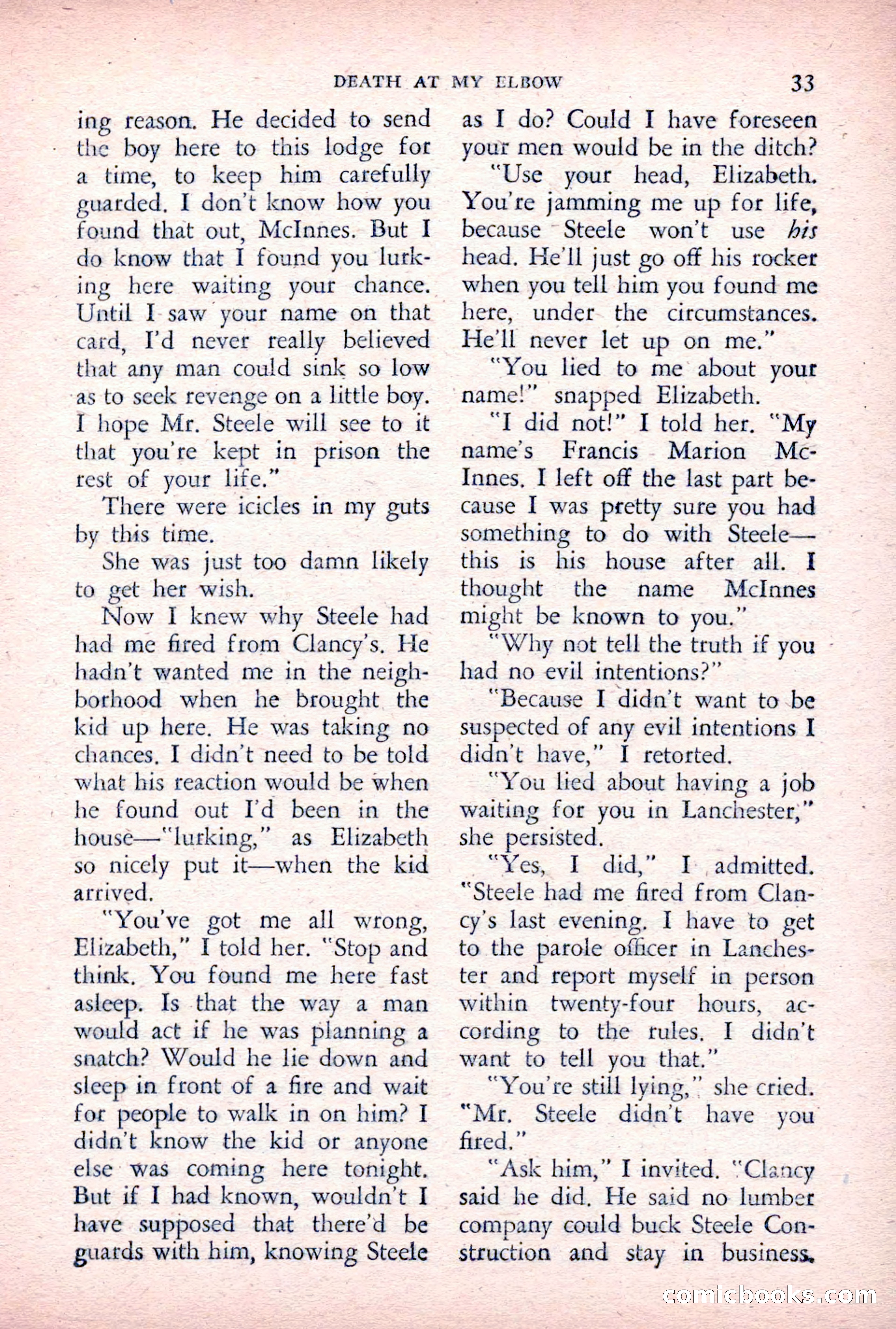 The Saint Detective Magazine, December 1955 — page 35 of 164