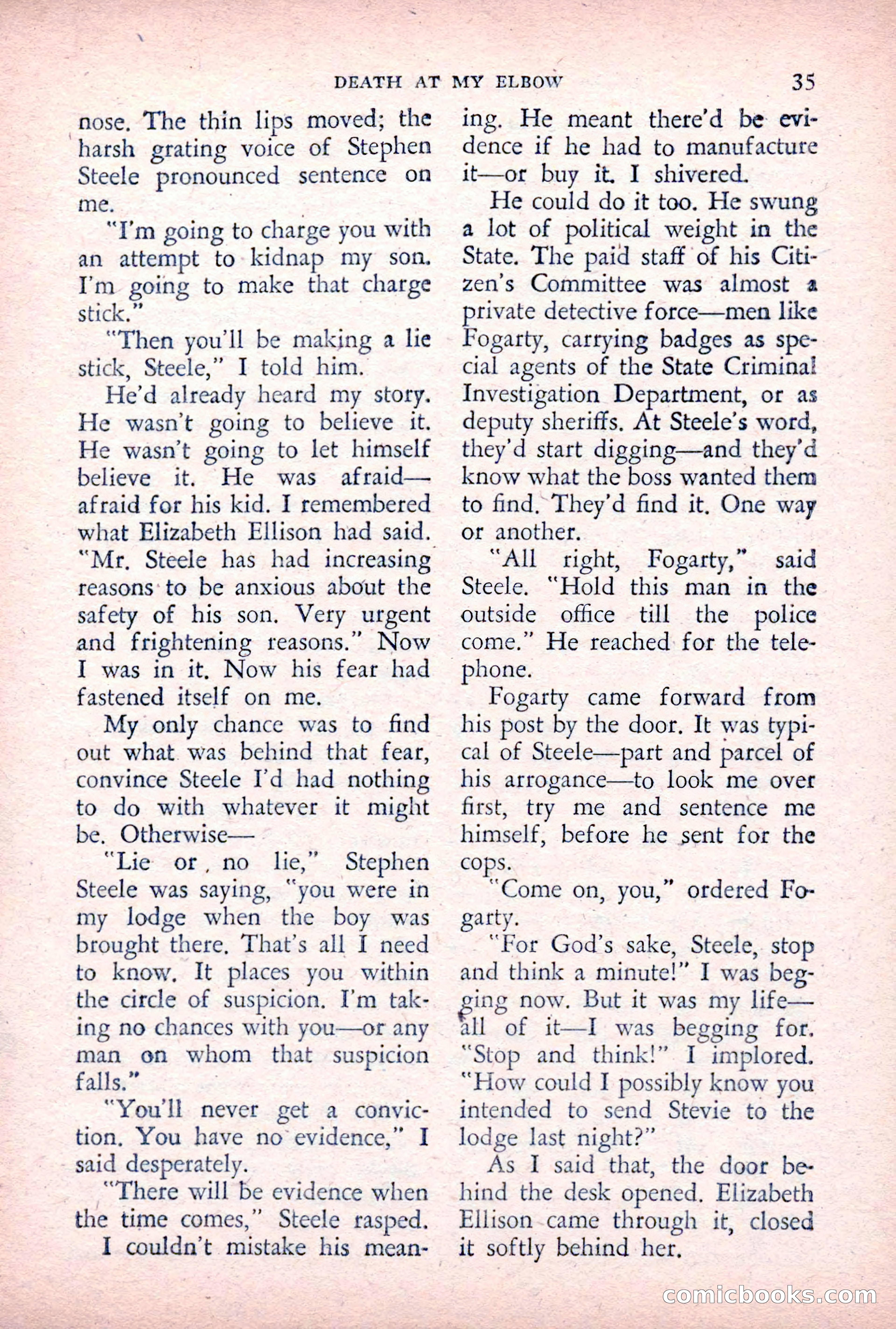 The Saint Detective Magazine, December 1955 — page 37 of 164