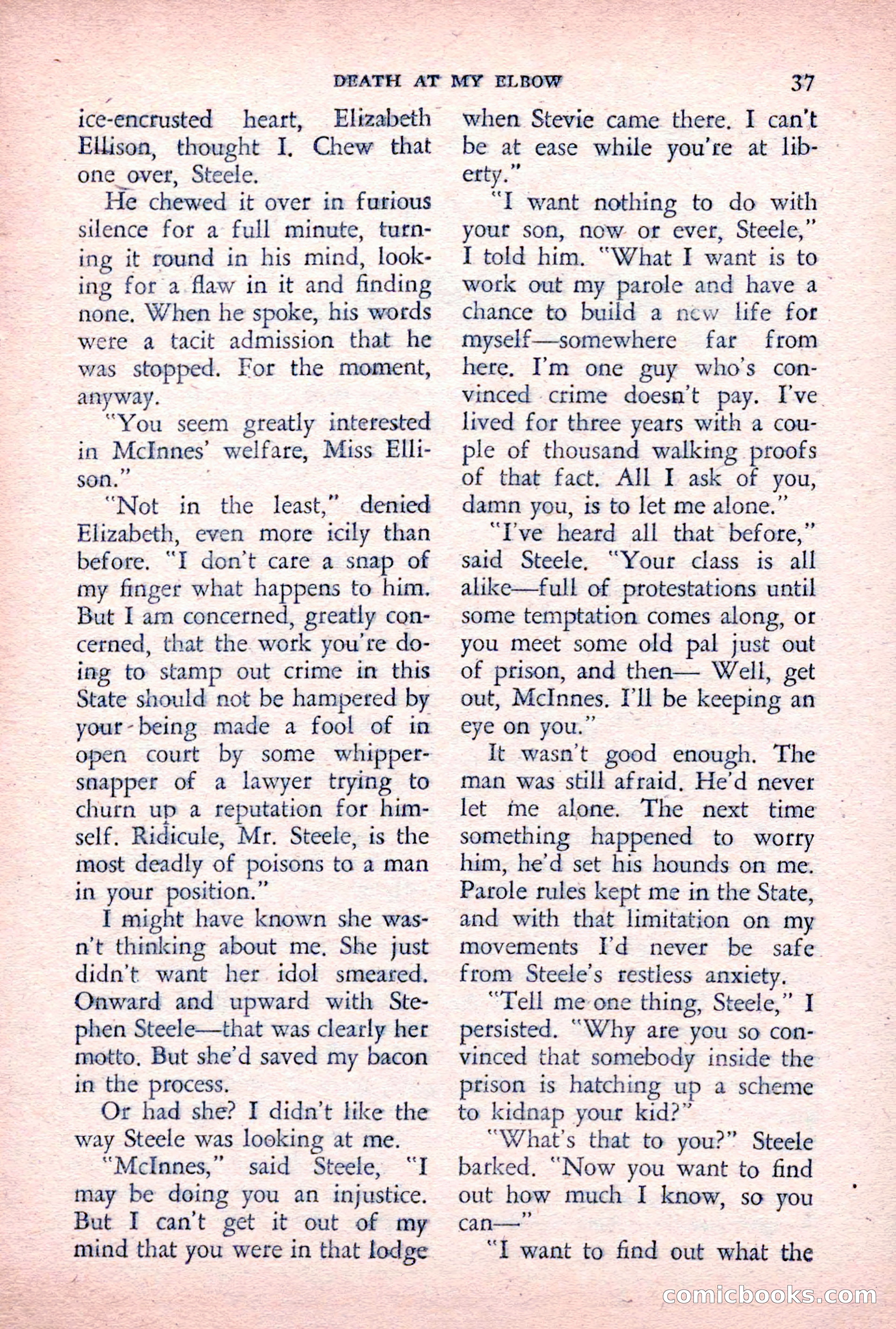 The Saint Detective Magazine, December 1955 — page 39 of 164