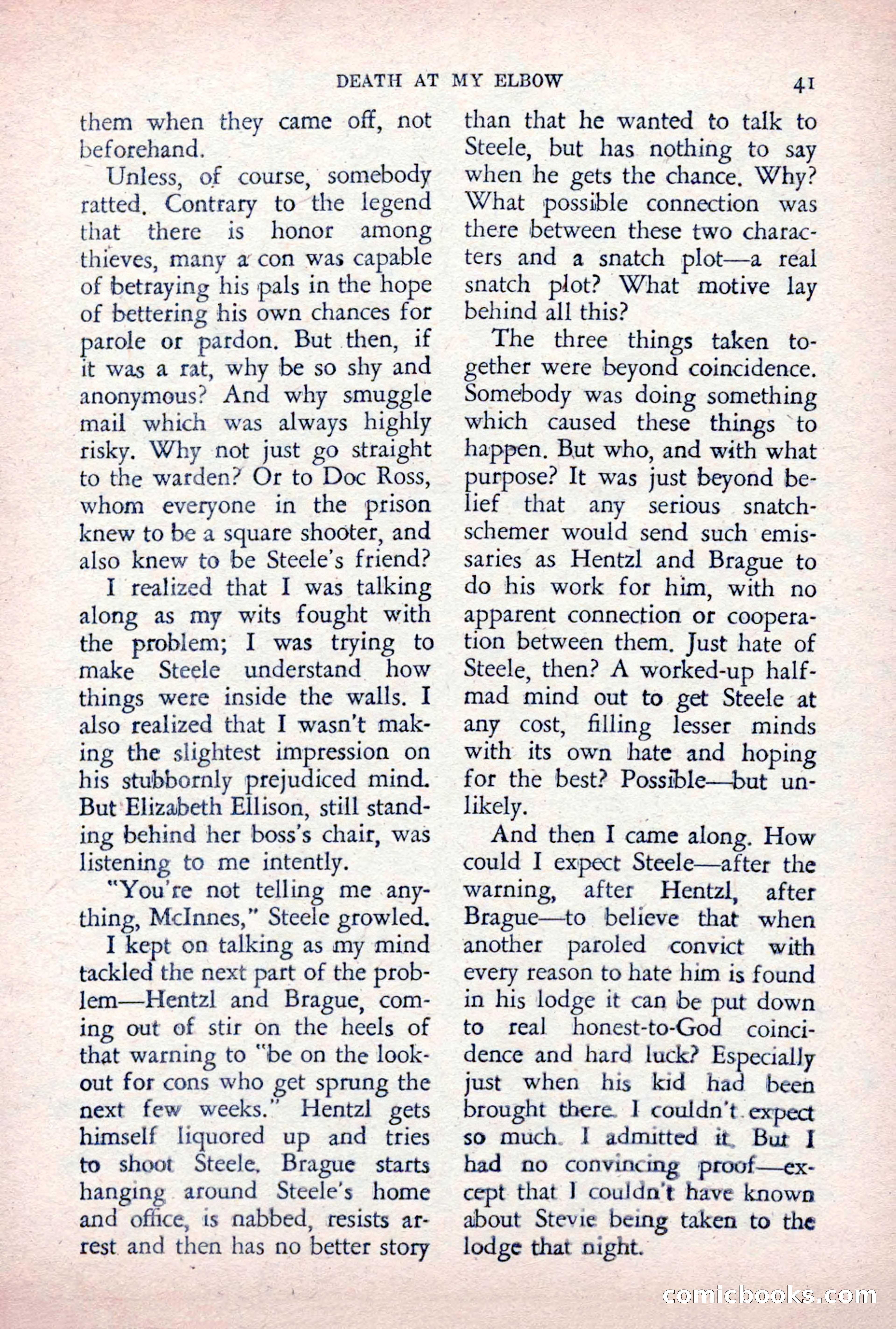 The Saint Detective Magazine, December 1955 — page 43 of 164