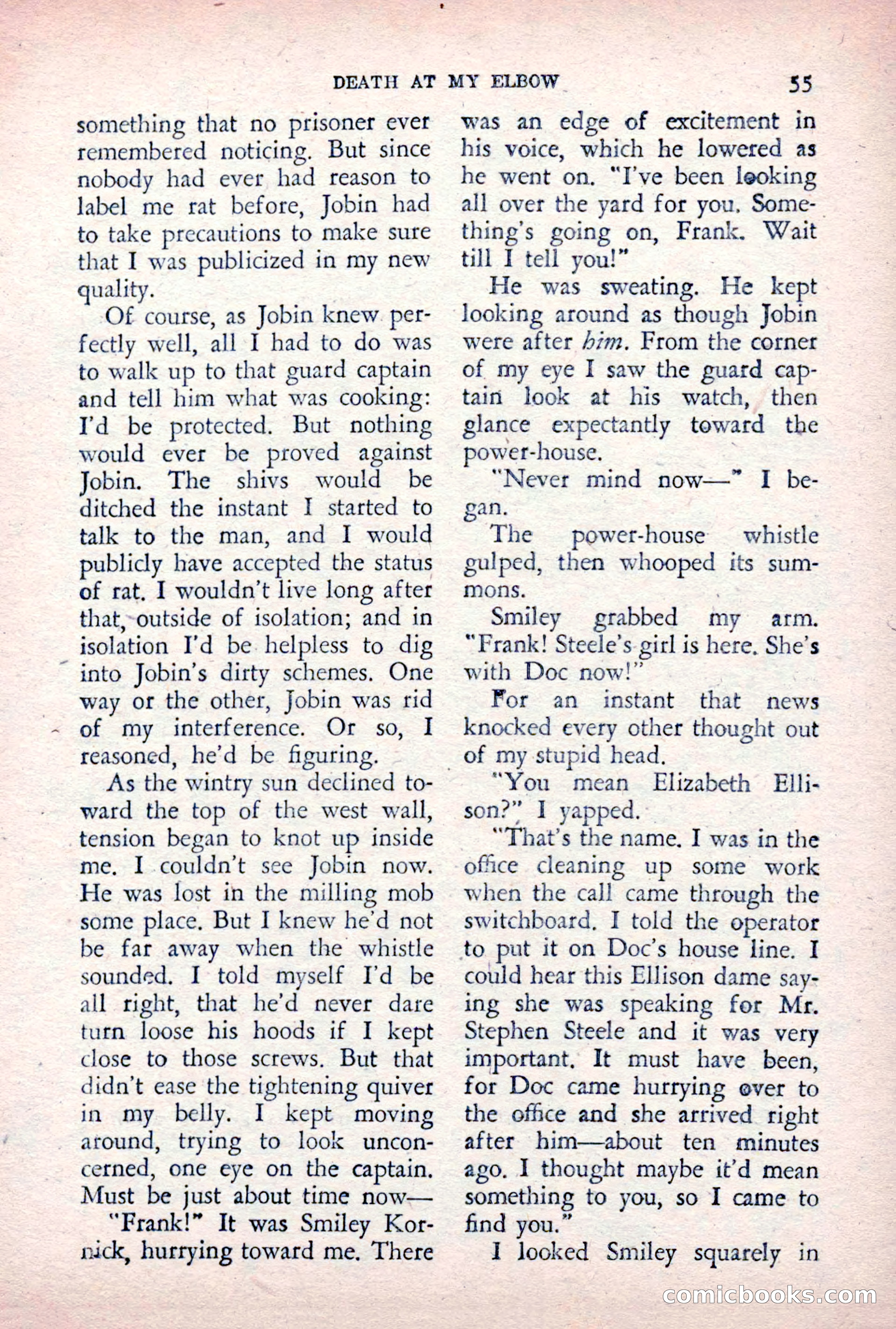 The Saint Detective Magazine, December 1955 — page 57 of 164