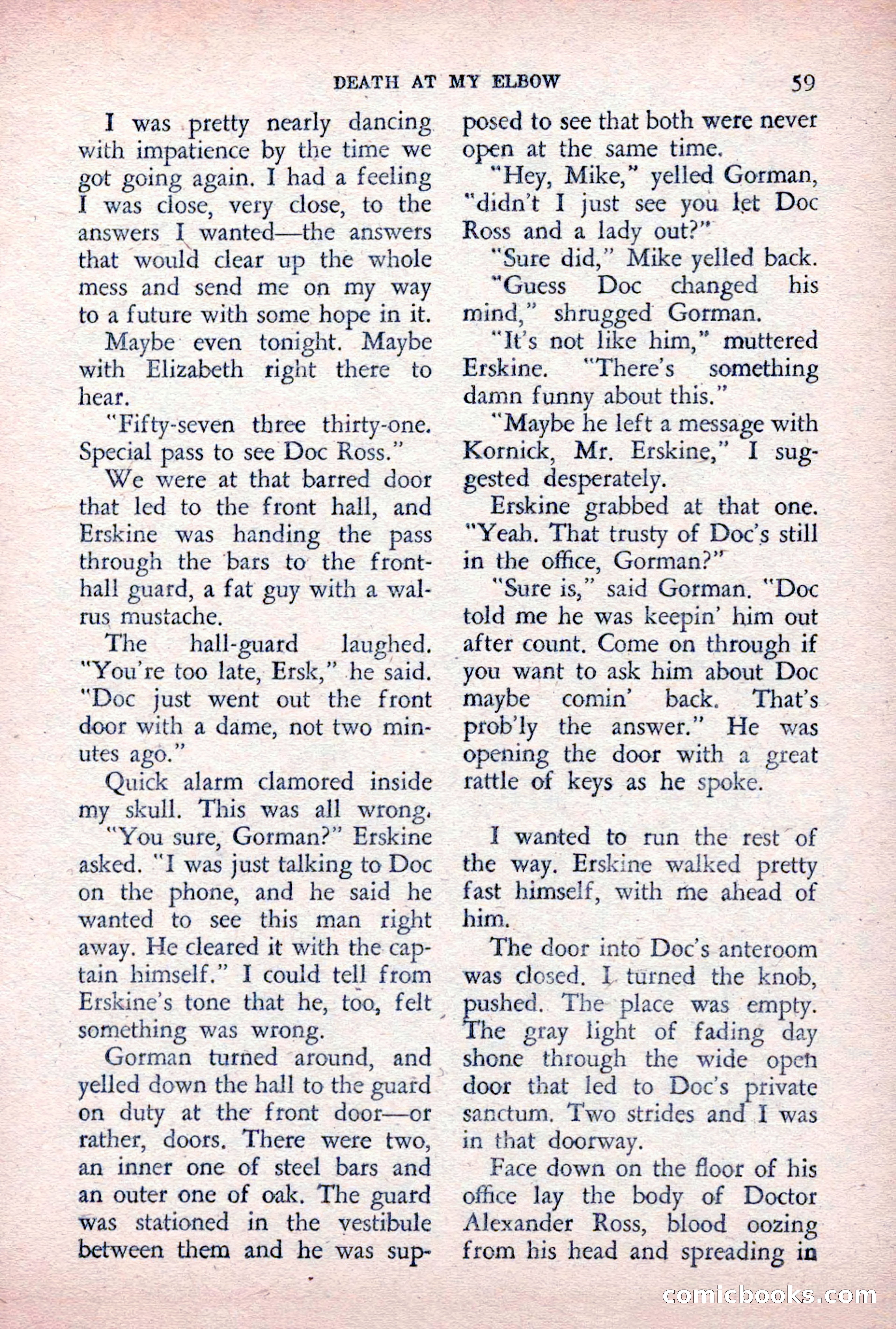 The Saint Detective Magazine, December 1955 — page 61 of 164