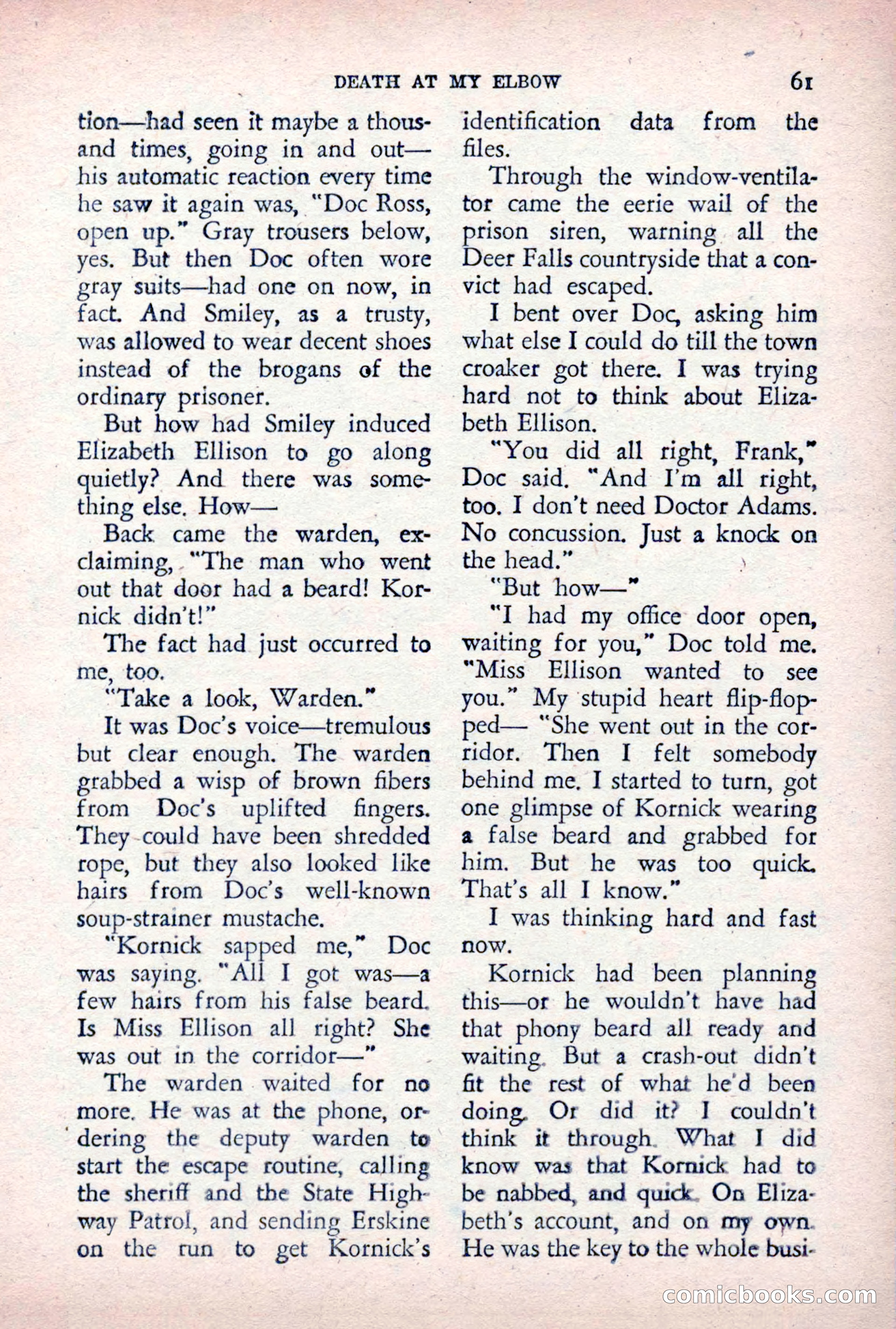 The Saint Detective Magazine, December 1955 — page 63 of 164