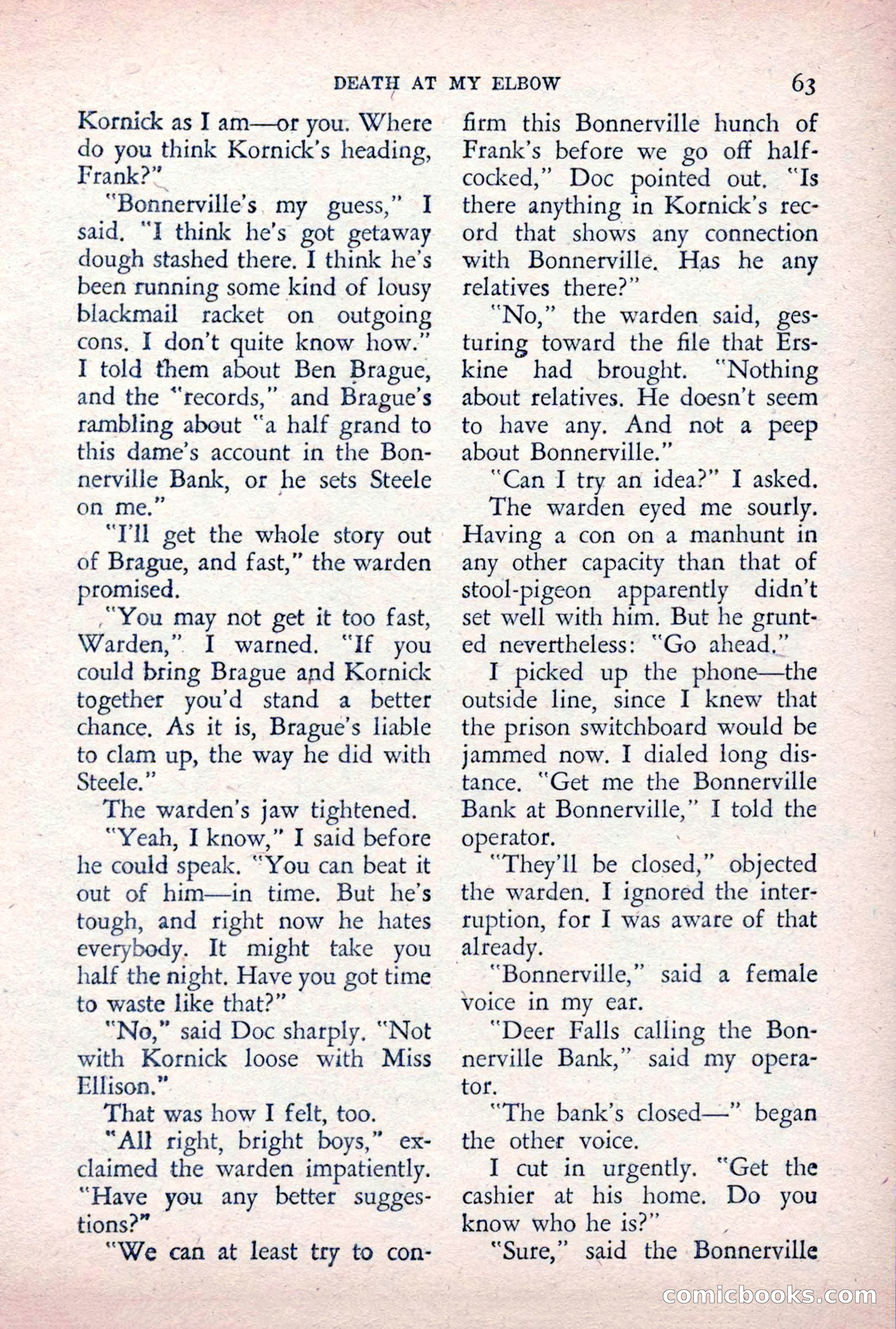 The Saint Detective Magazine, December 1955 — page 65 of 164