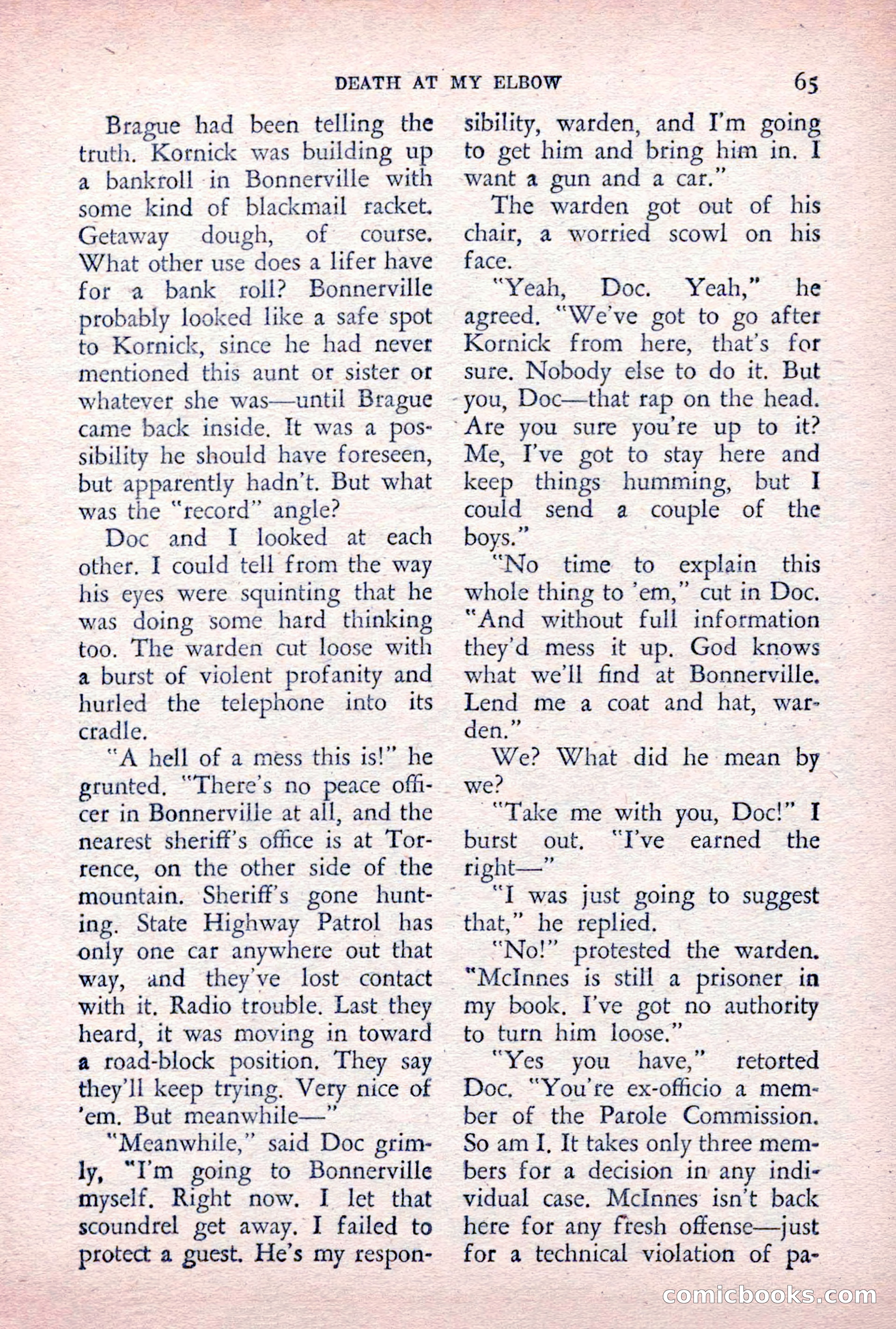 The Saint Detective Magazine, December 1955 — page 67 of 164