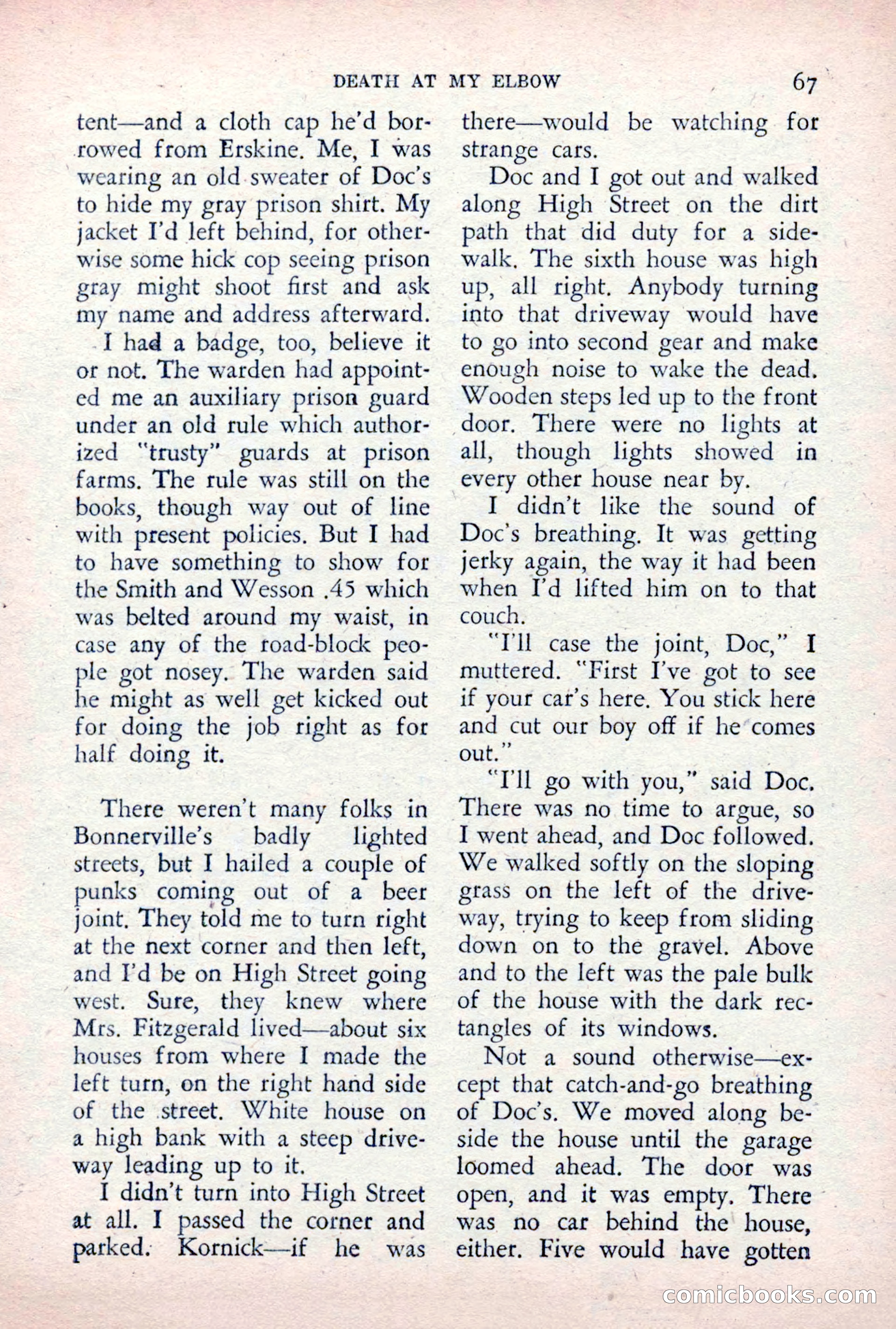The Saint Detective Magazine, December 1955 — page 69 of 164