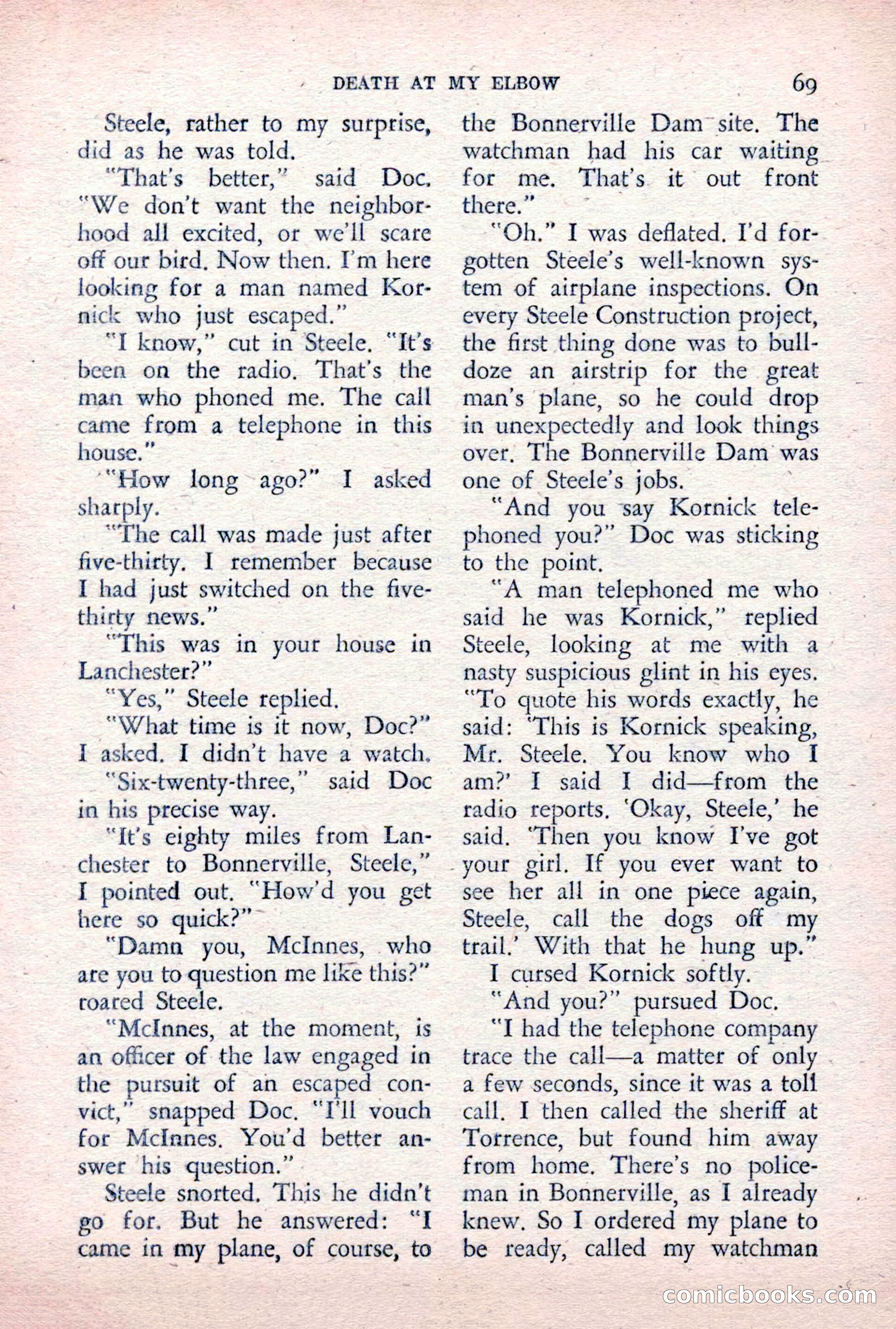The Saint Detective Magazine, December 1955 — page 71 of 164