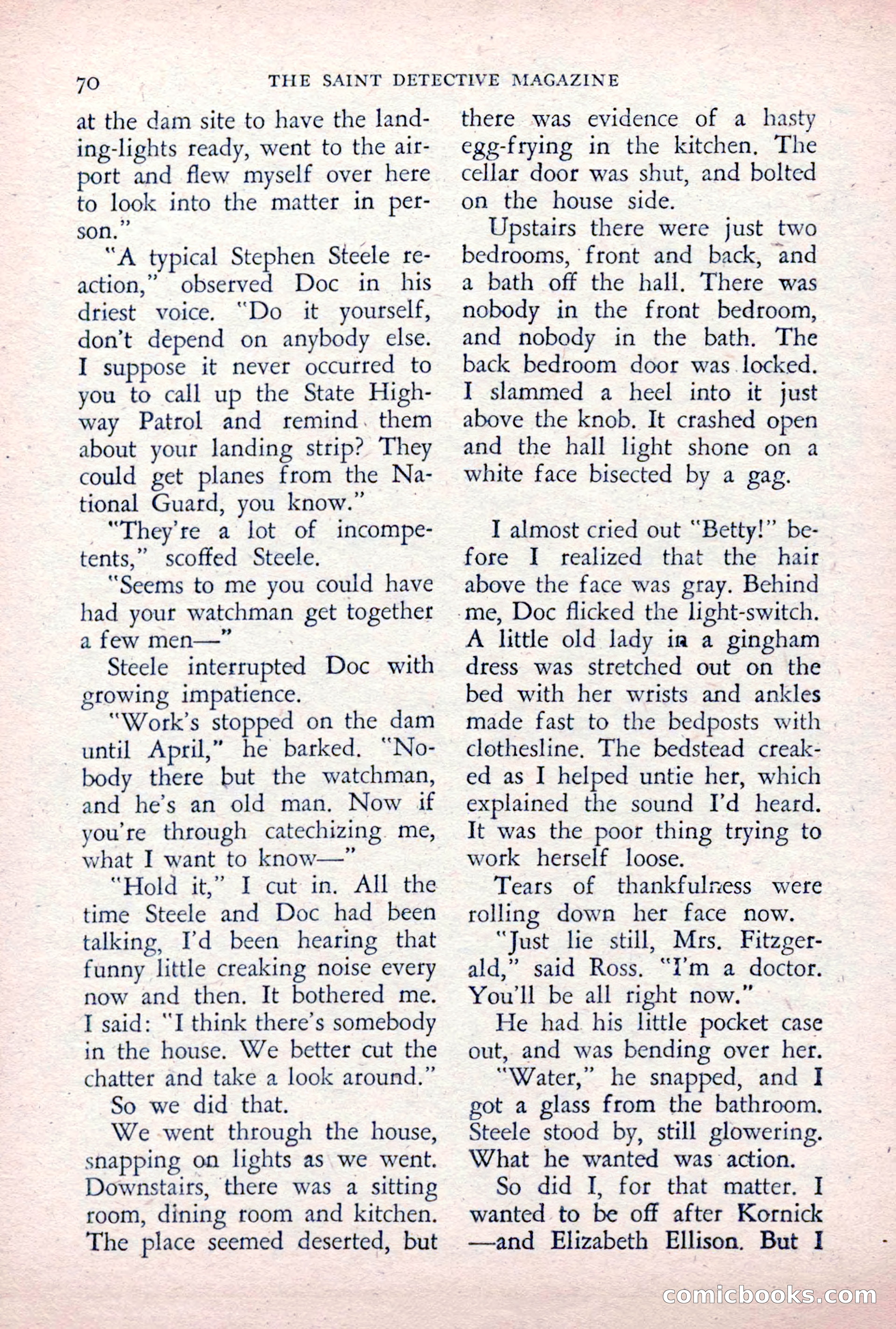 The Saint Detective Magazine, December 1955 — page 72 of 164