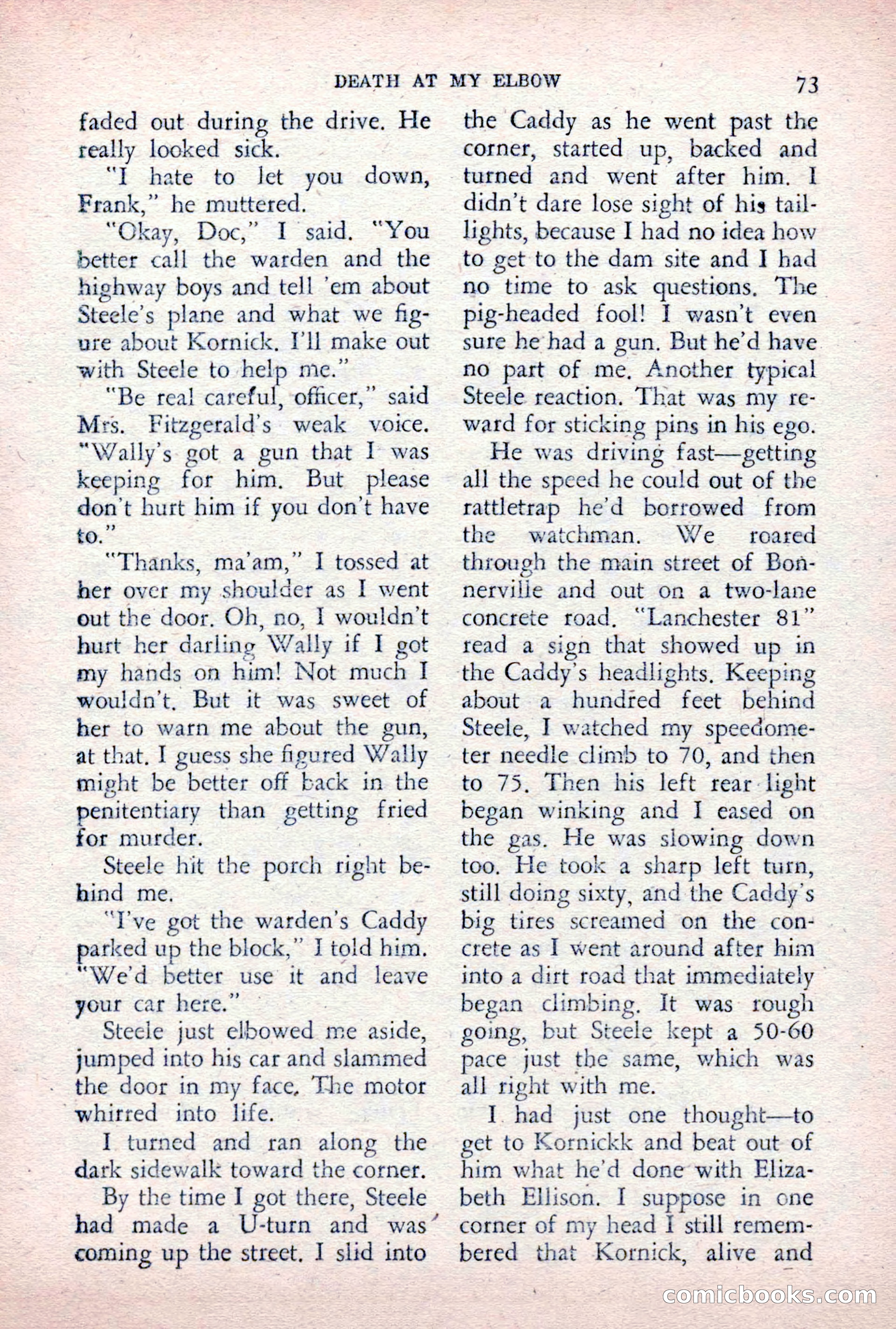 The Saint Detective Magazine, December 1955 — page 75 of 164