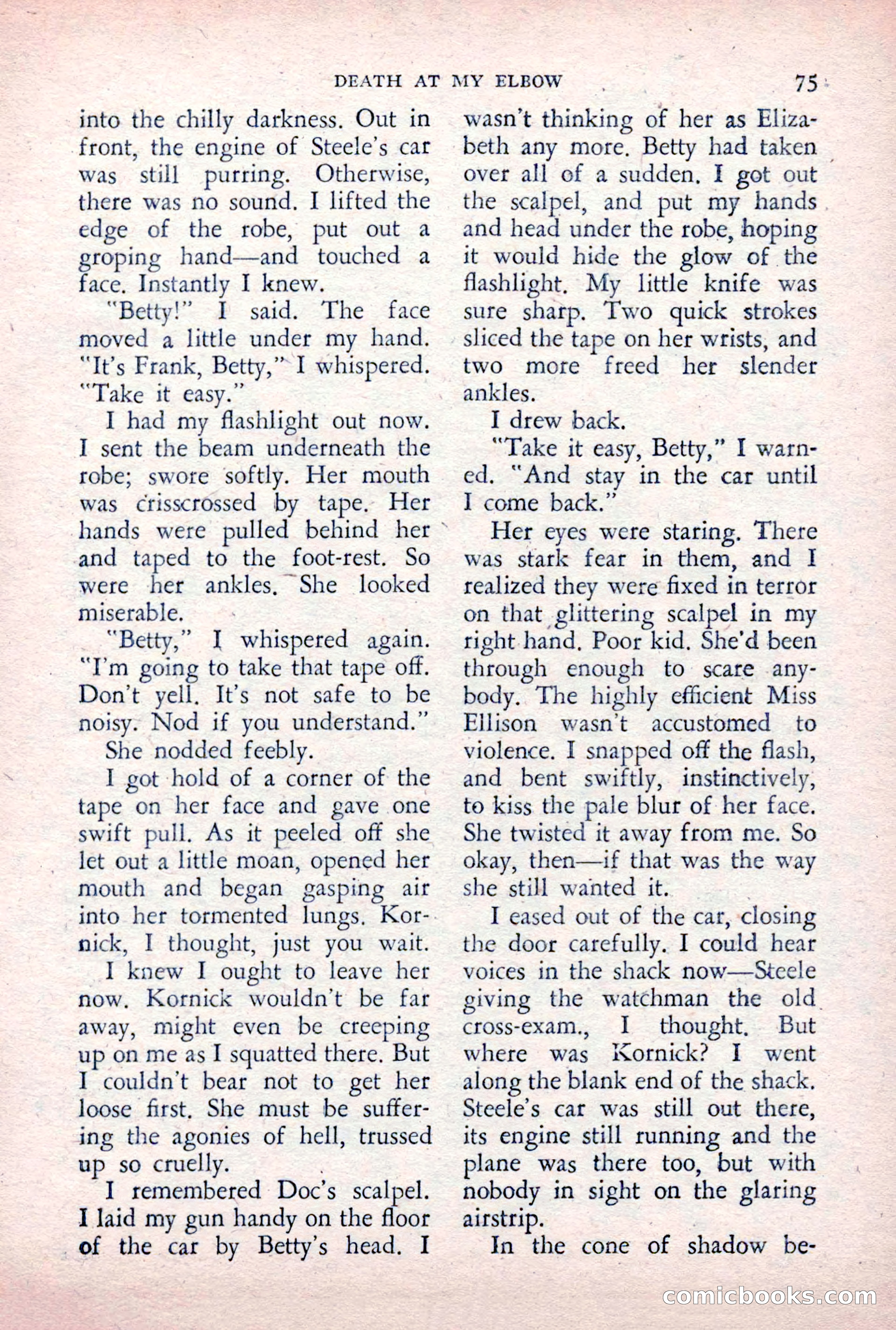 The Saint Detective Magazine, December 1955 — page 77 of 164