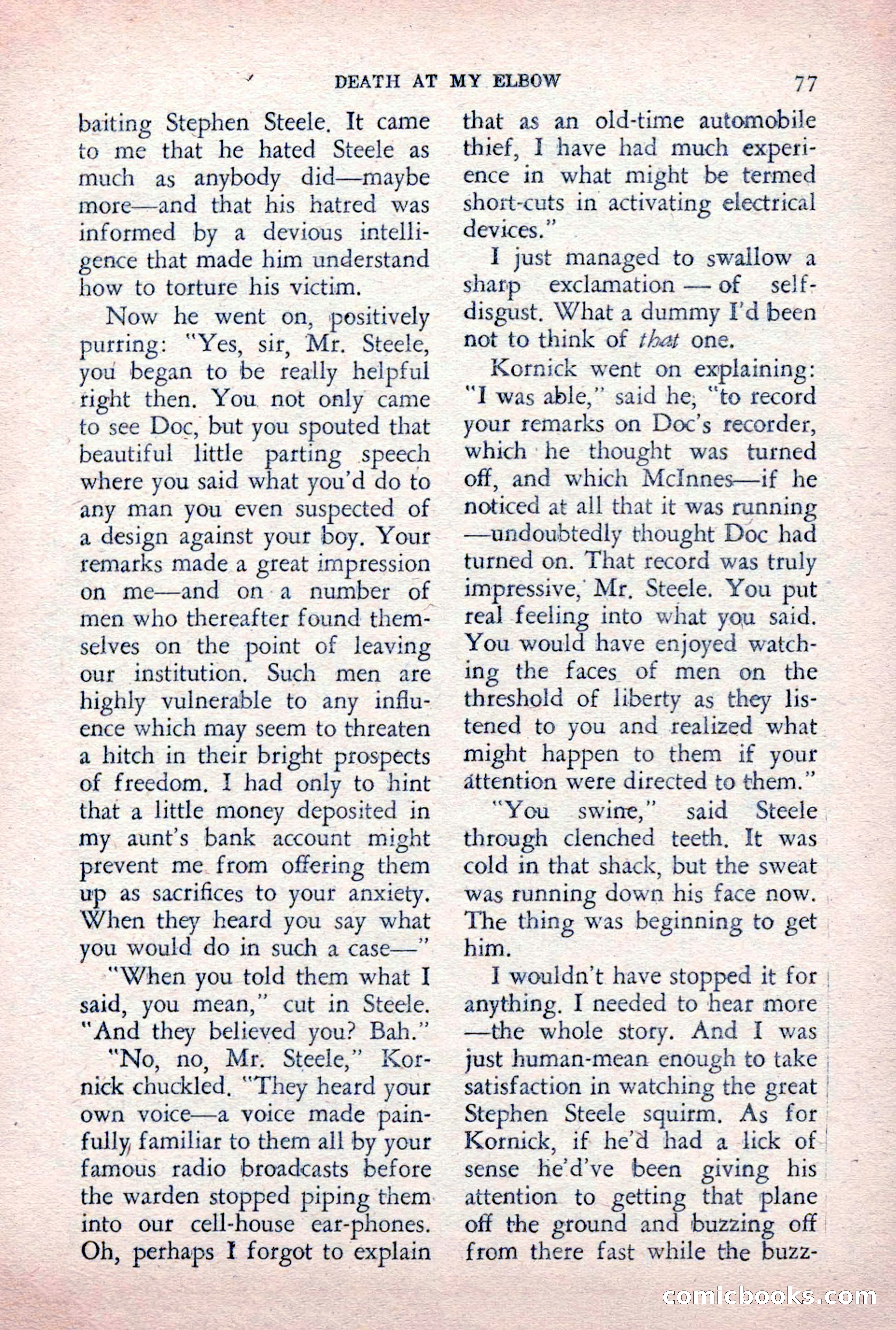 The Saint Detective Magazine, December 1955 — page 79 of 164