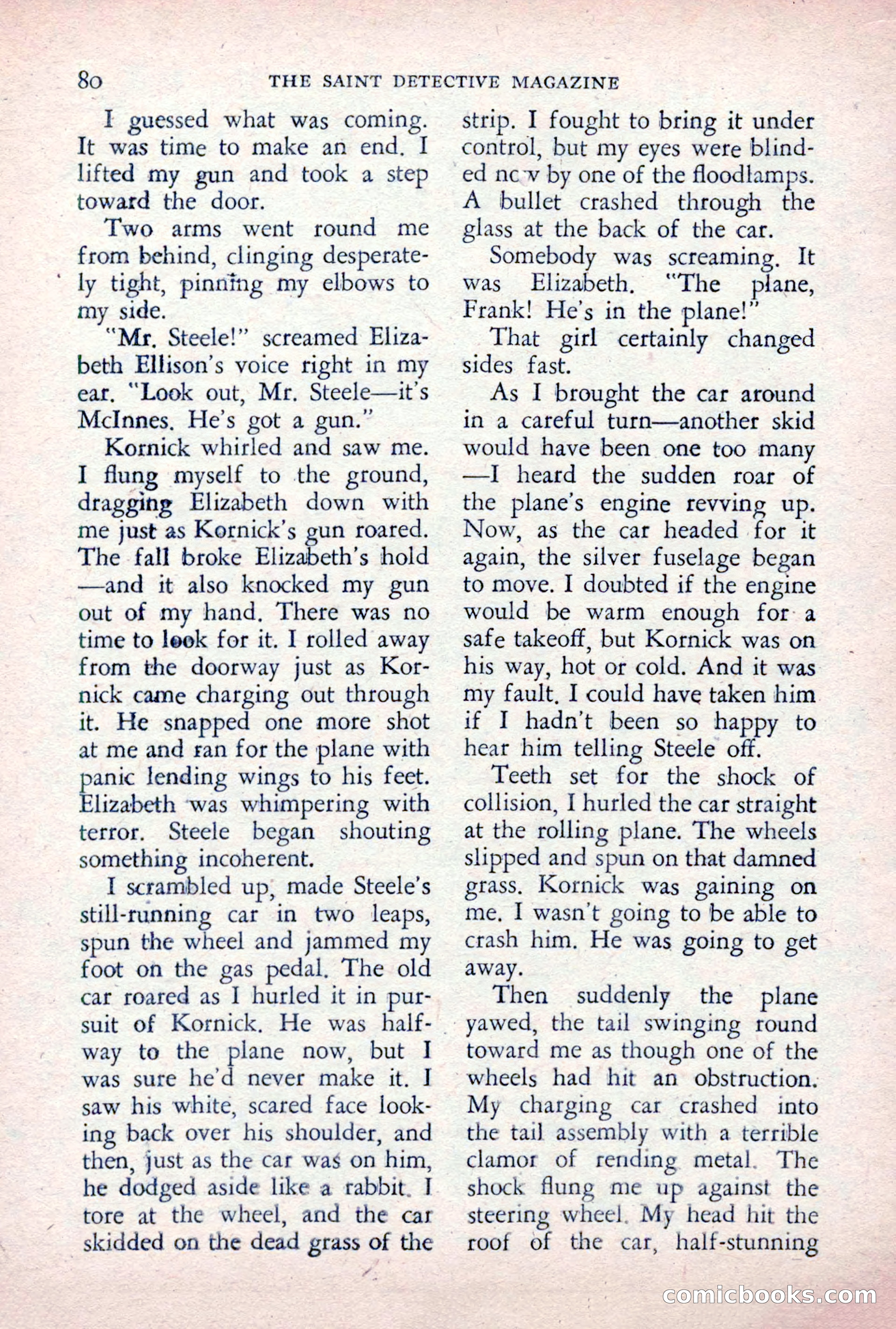 The Saint Detective Magazine, December 1955 — page 82 of 164