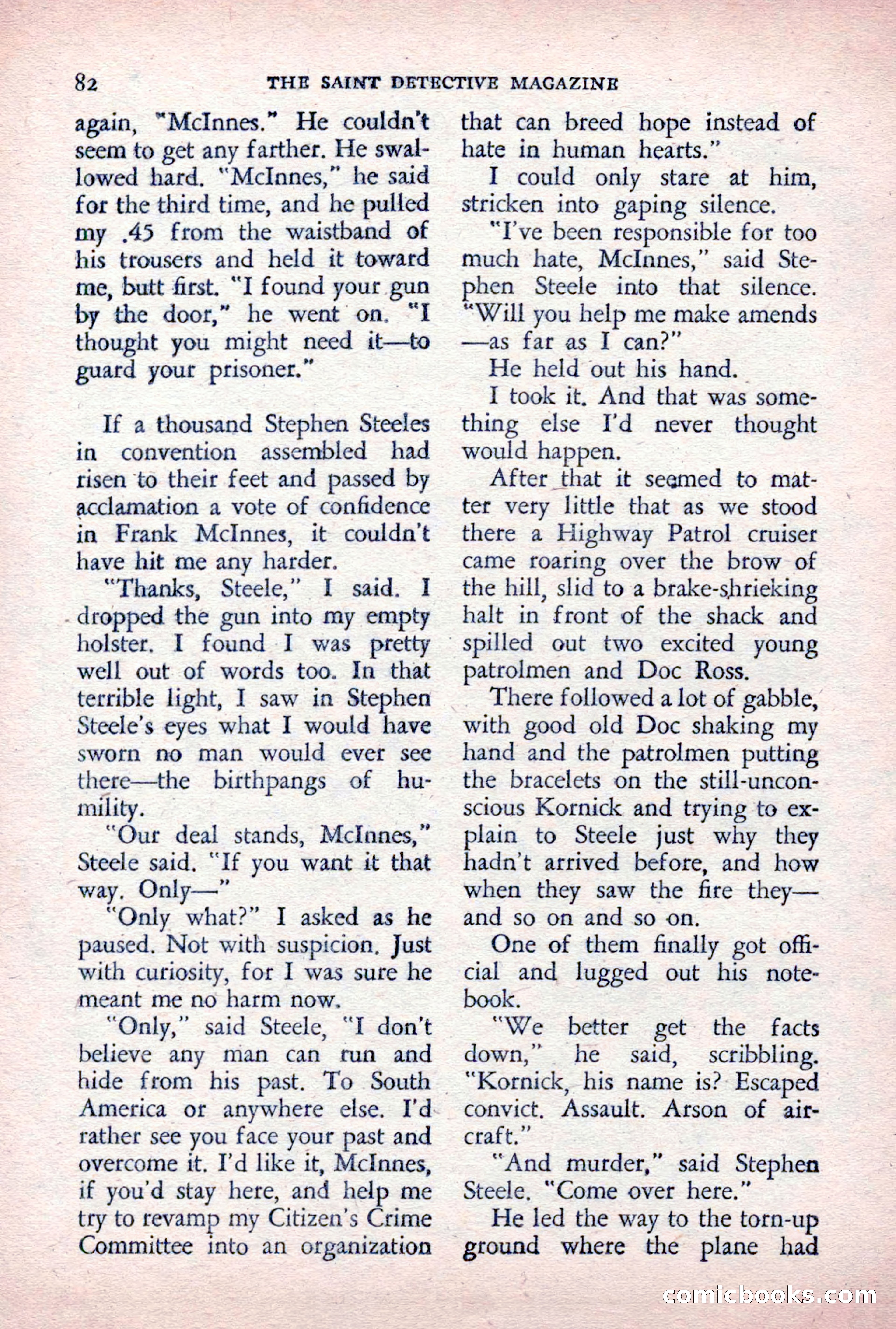 The Saint Detective Magazine, December 1955 — page 84 of 164
