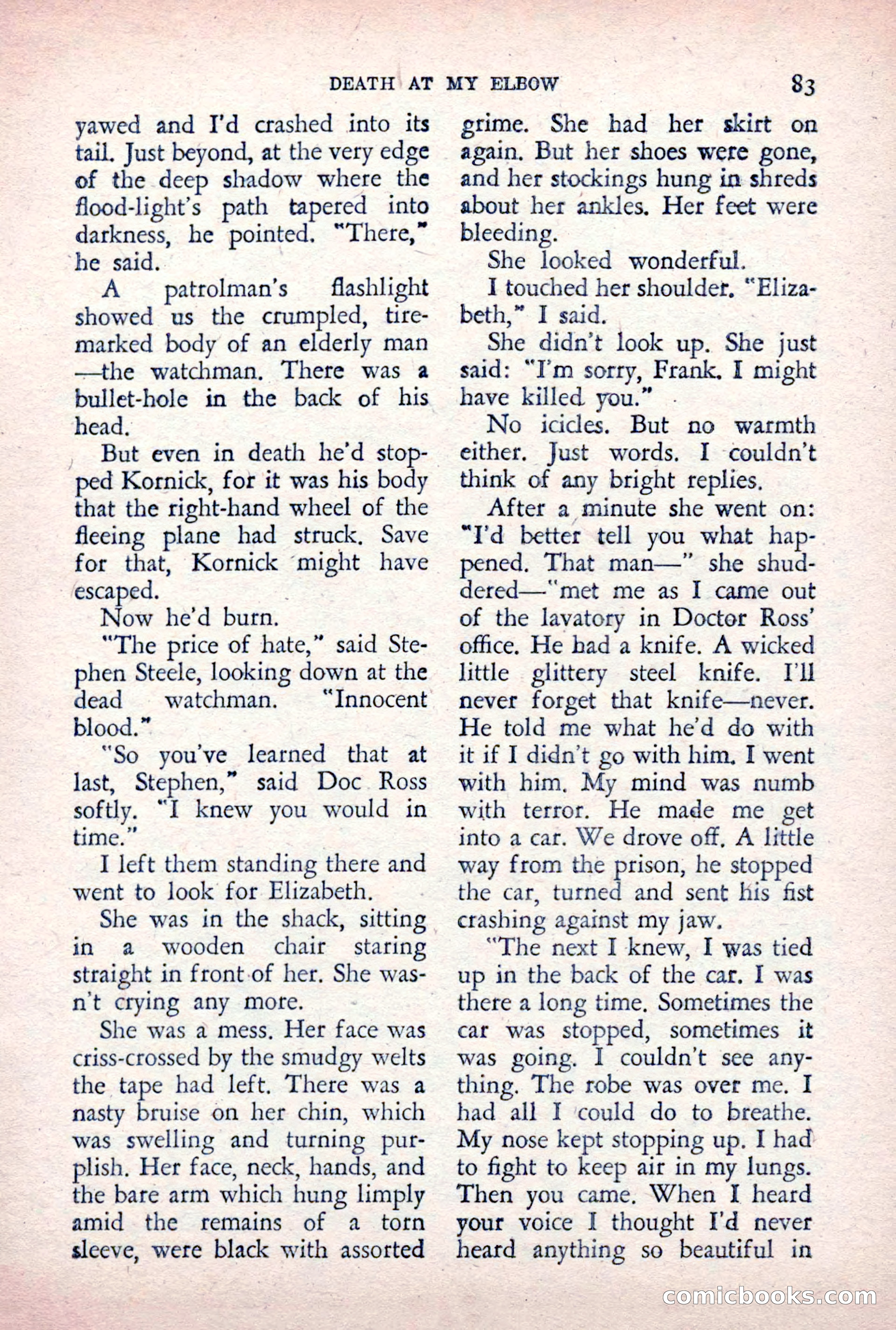 The Saint Detective Magazine, December 1955 — page 85 of 164