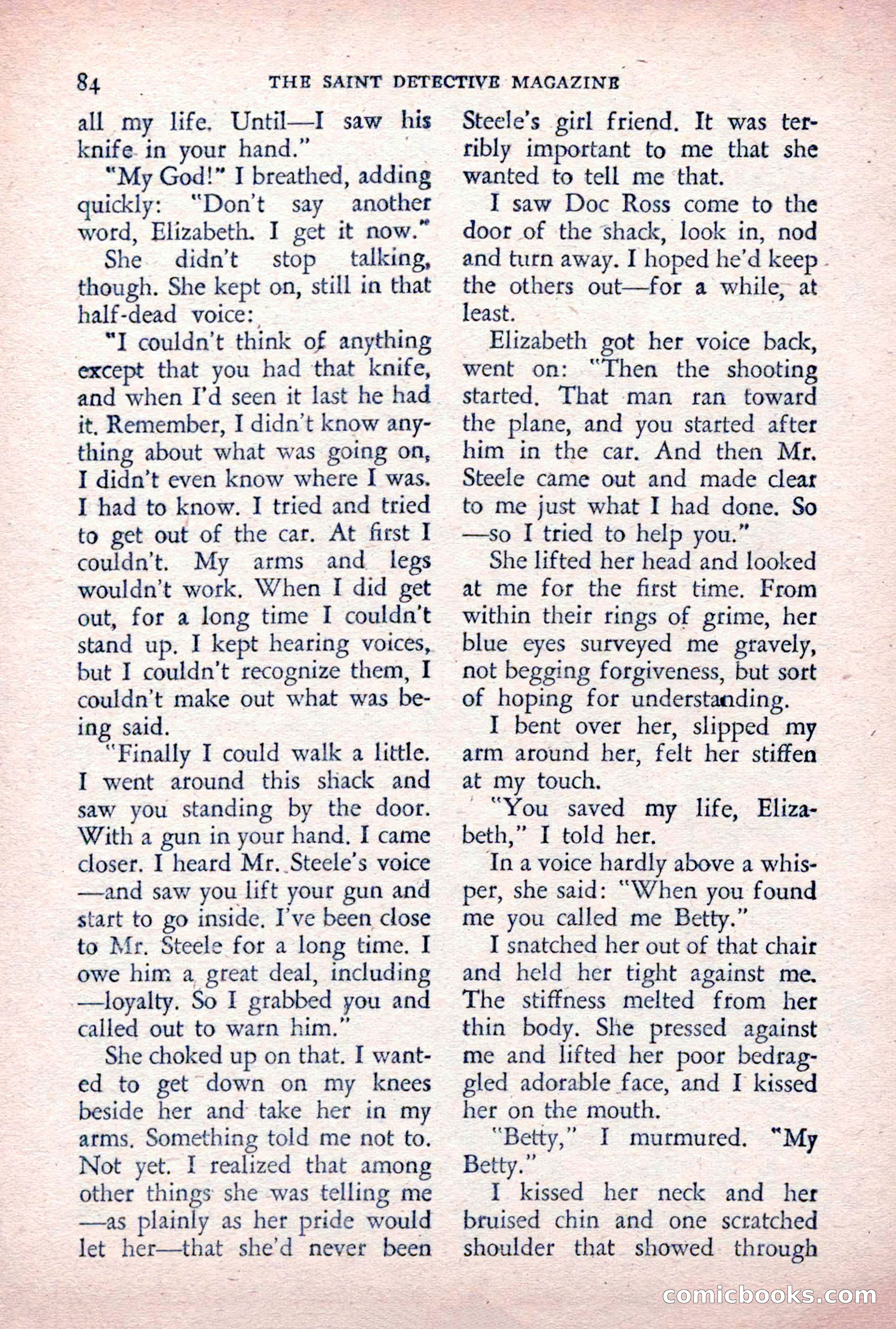 The Saint Detective Magazine, December 1955 — page 86 of 164