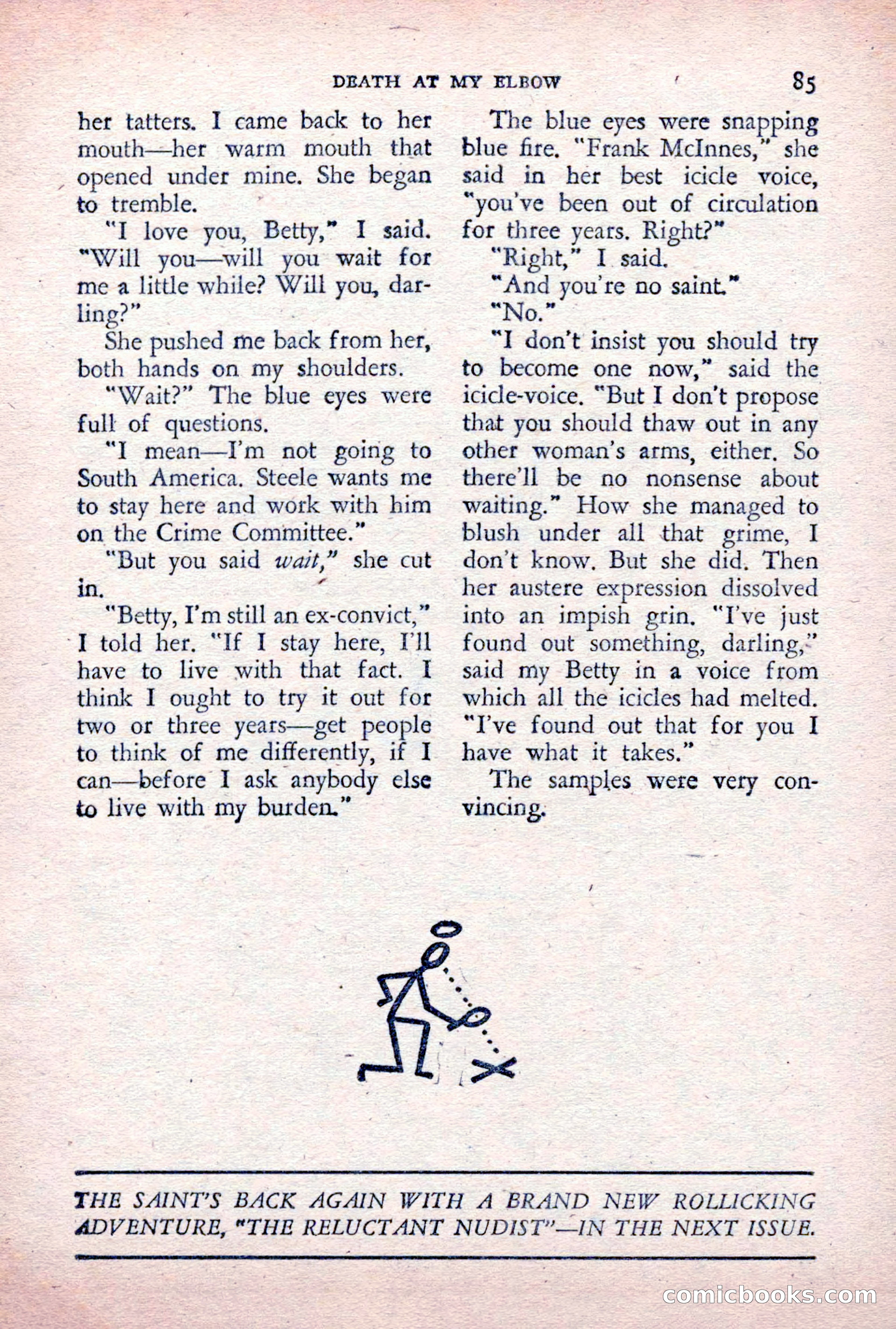 The Saint Detective Magazine, December 1955 — page 87 of 164