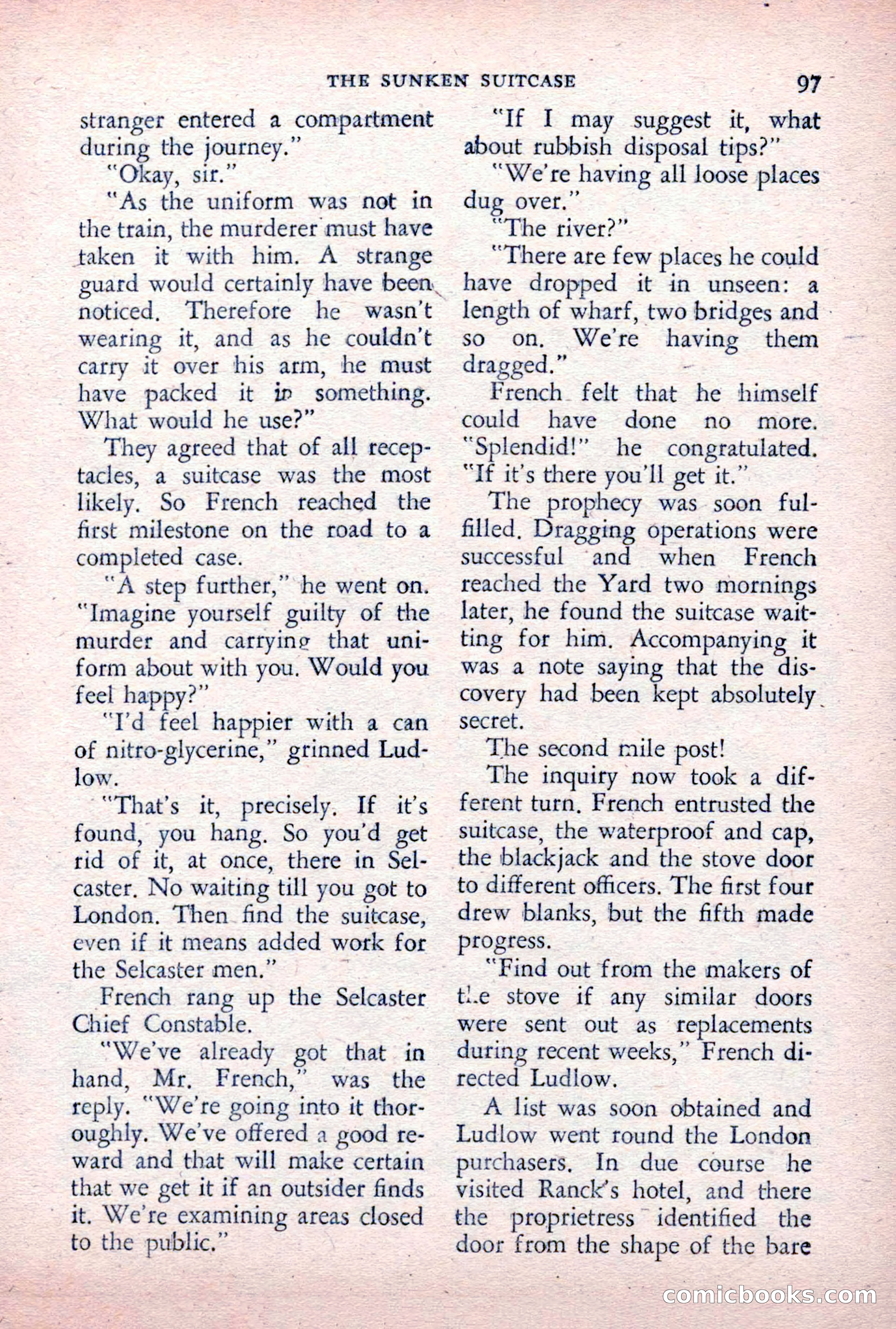 The Saint Detective Magazine, December 1955 — page 99 of 164