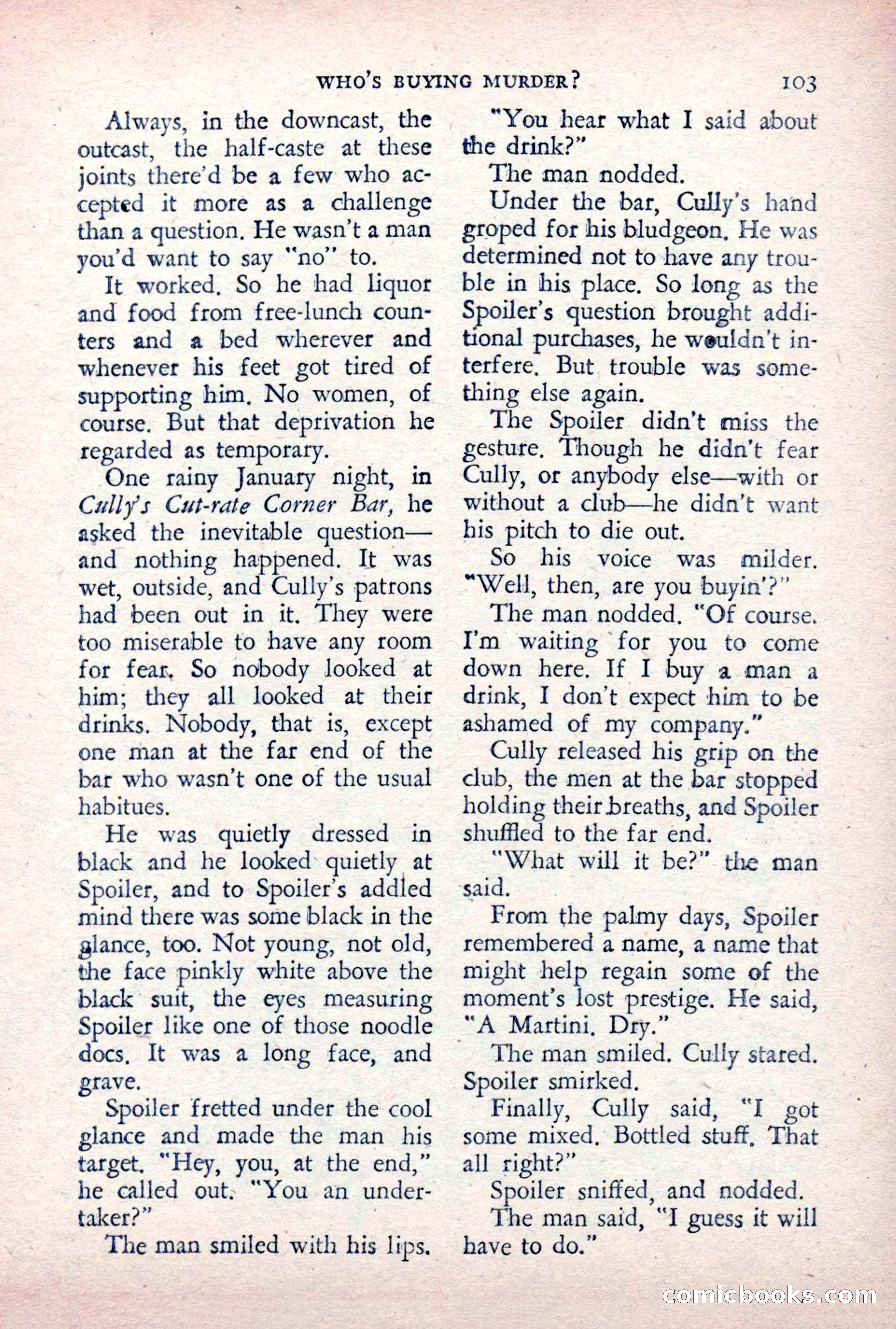 The Saint Detective Magazine, December 1955 — page 105 of 164