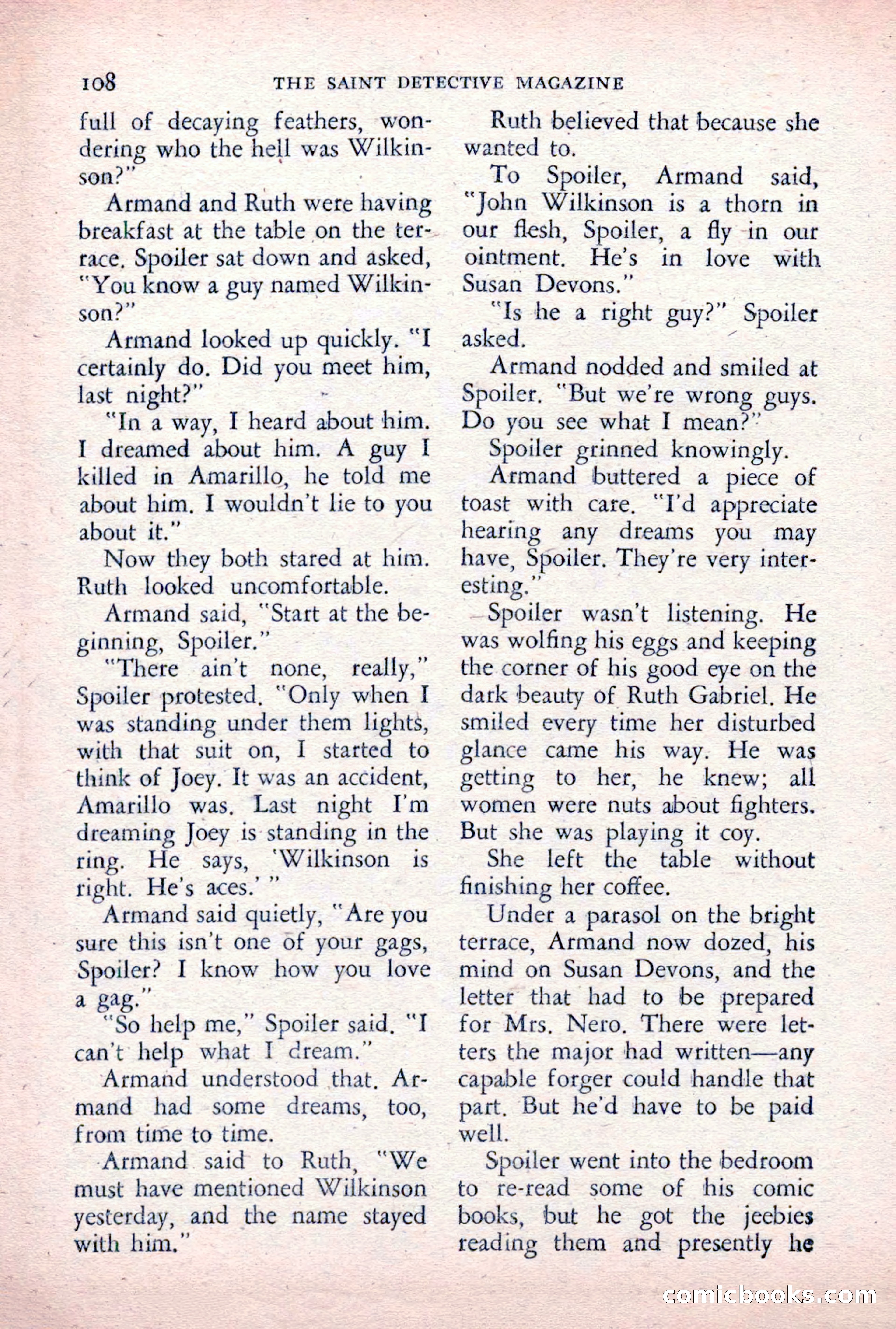 The Saint Detective Magazine, December 1955 — page 110 of 164