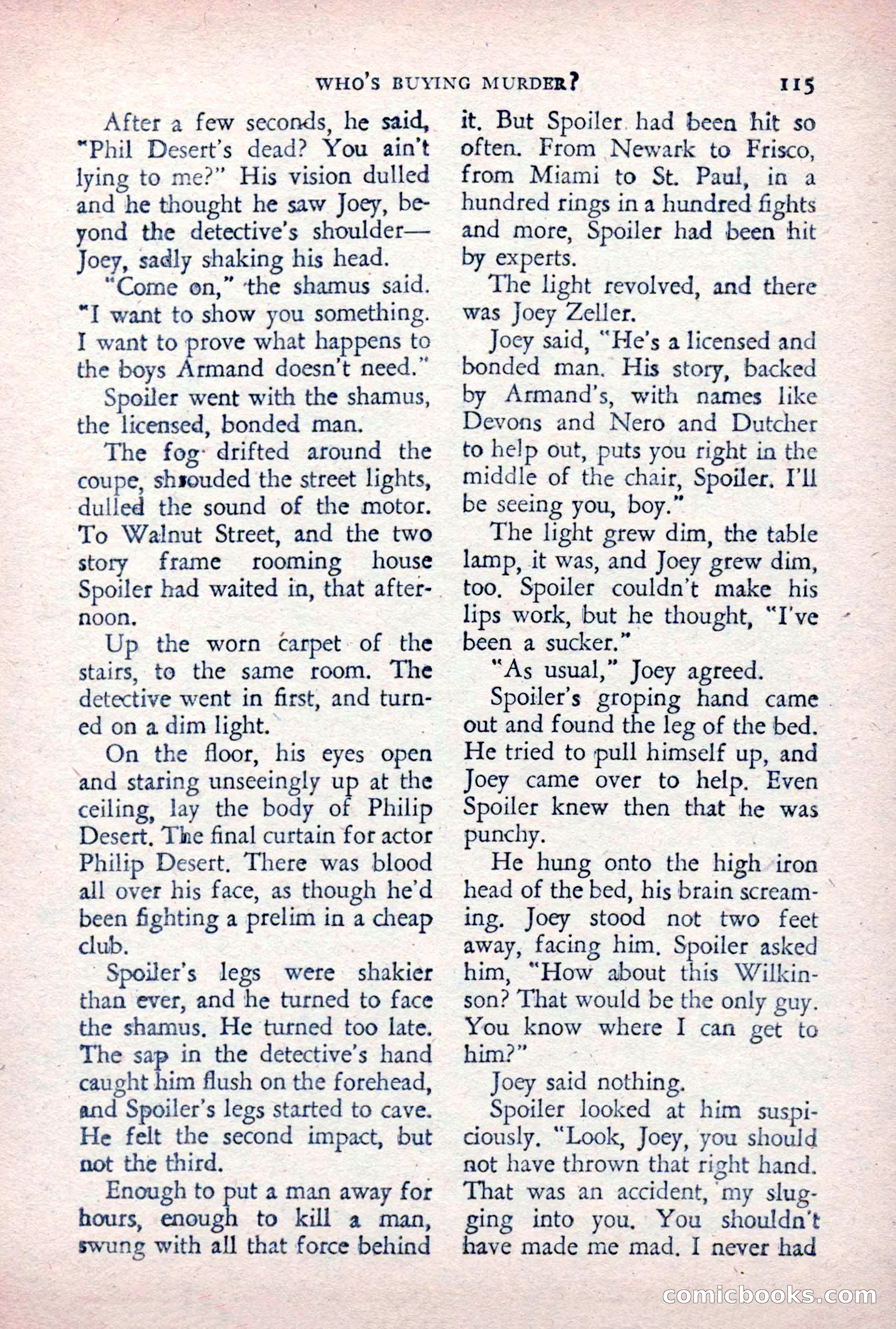 The Saint Detective Magazine, December 1955 — page 117 of 164