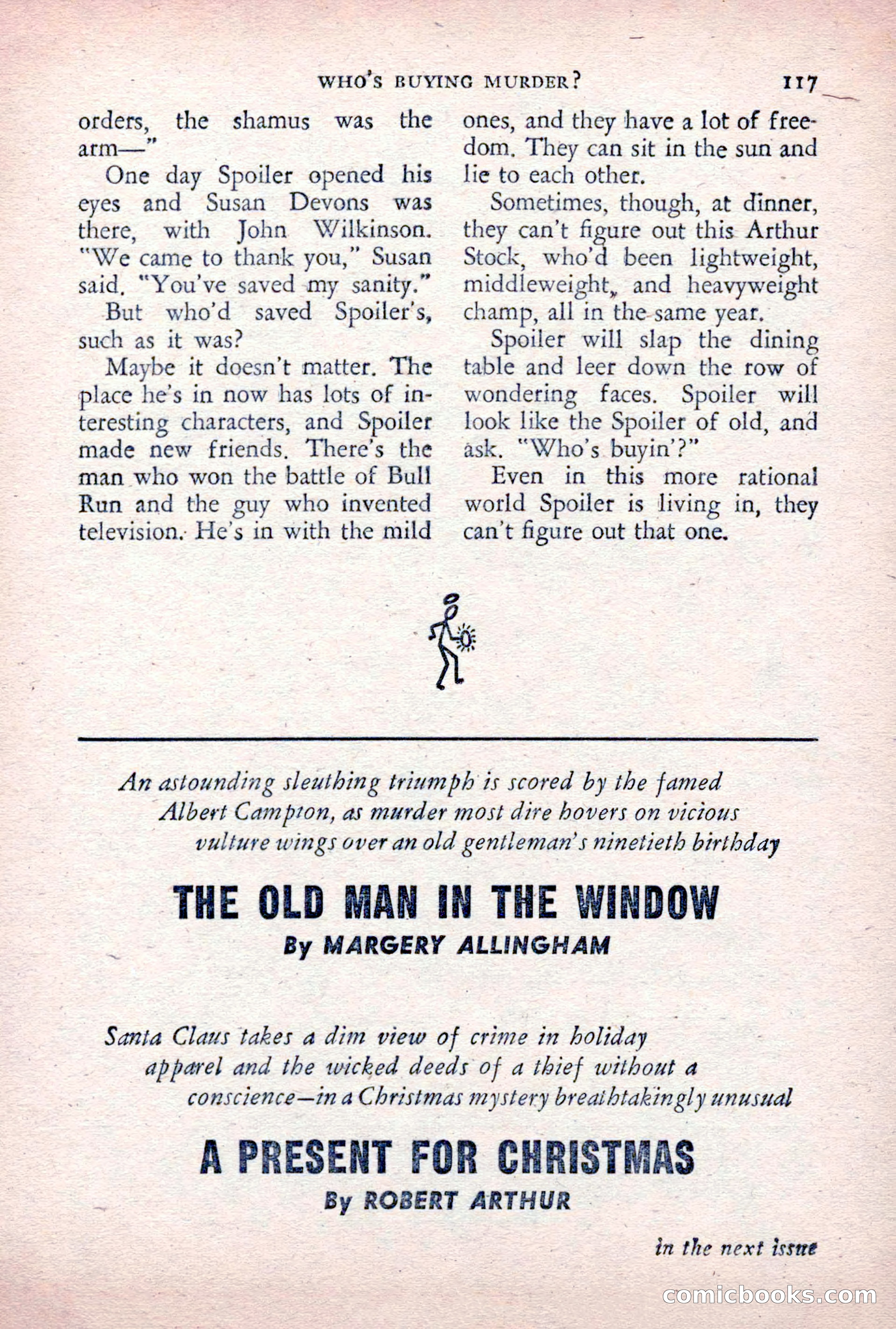 The Saint Detective Magazine, December 1955 — page 119 of 164