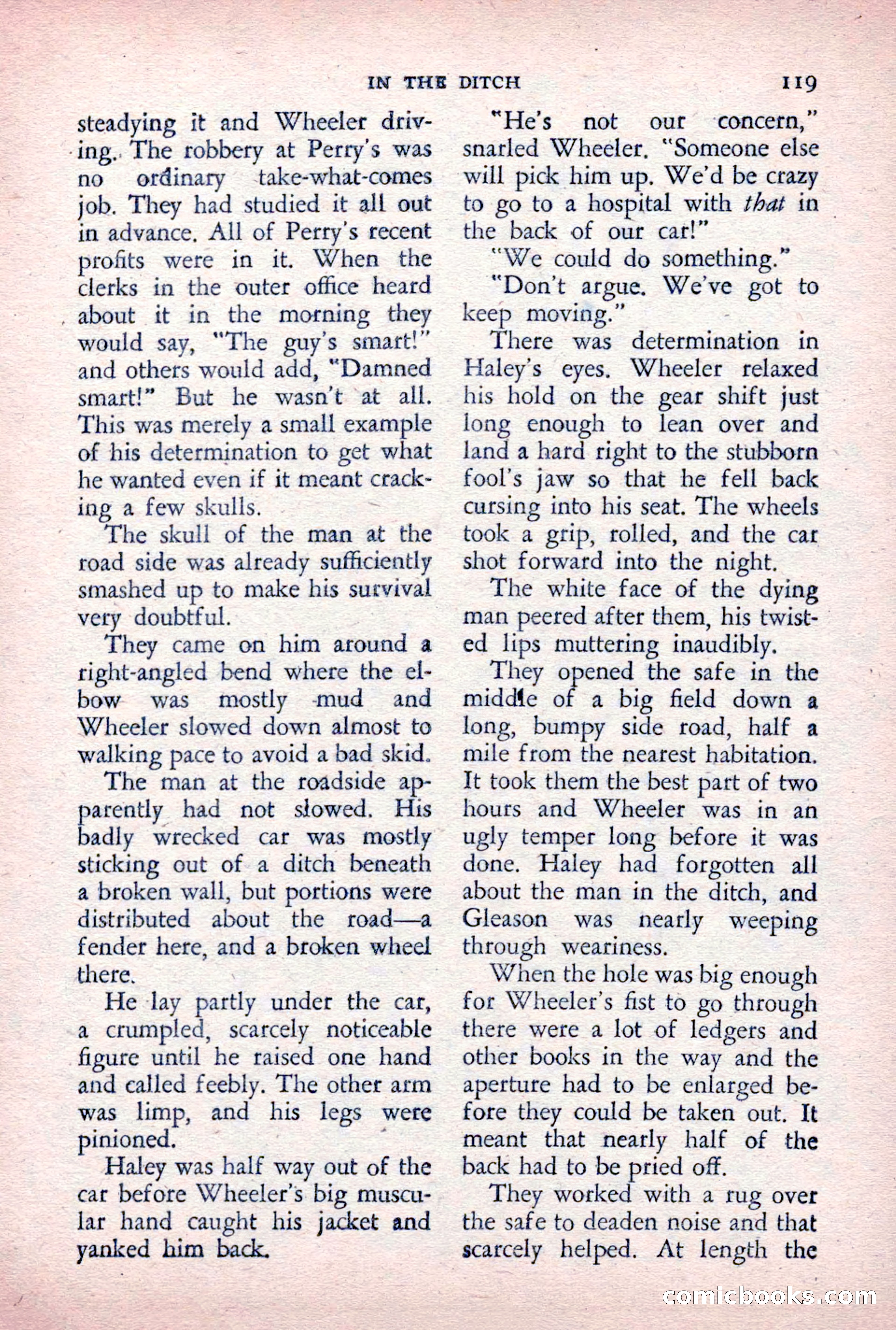 The Saint Detective Magazine, December 1955 — page 121 of 164