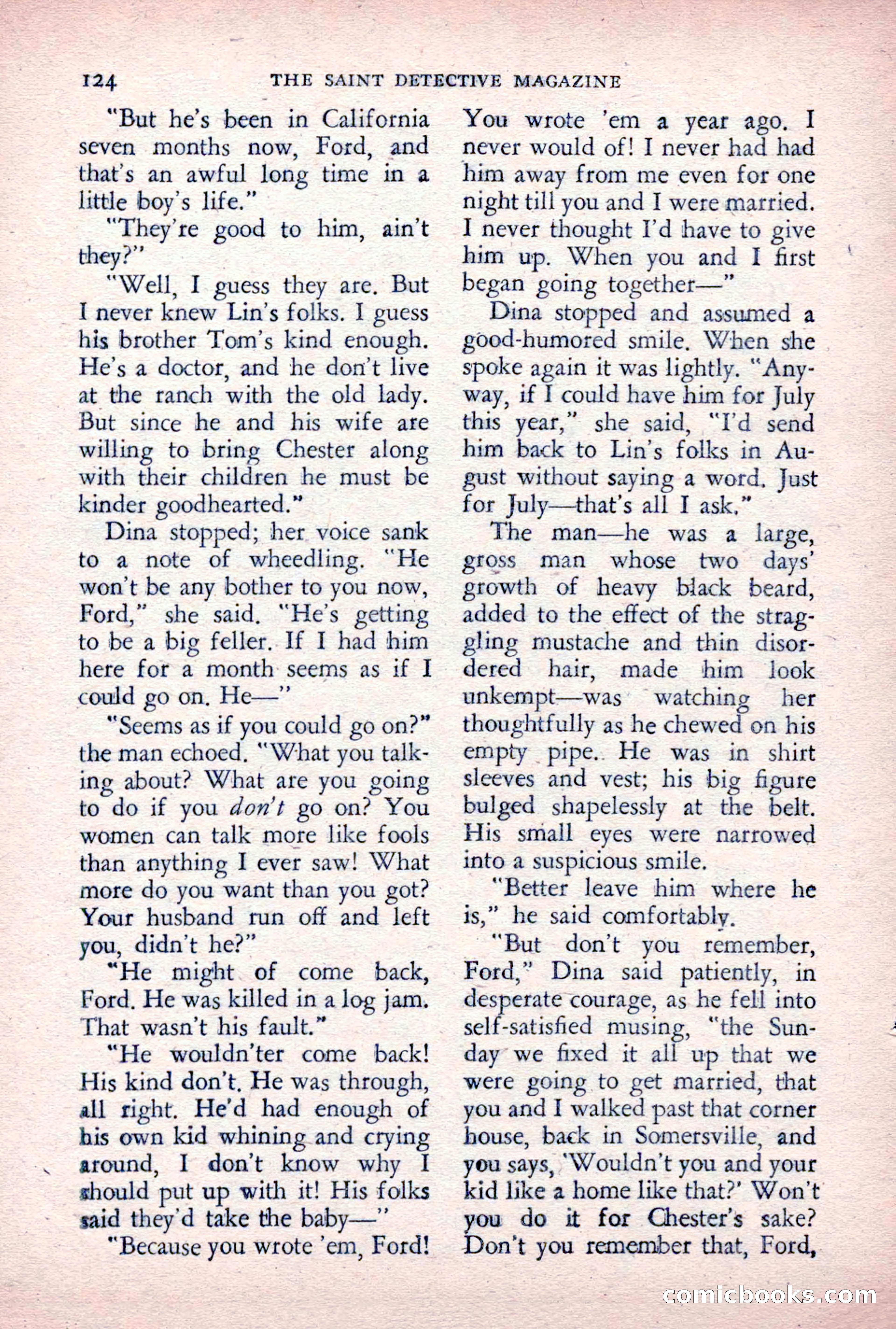 The Saint Detective Magazine, December 1955 — page 126 of 164