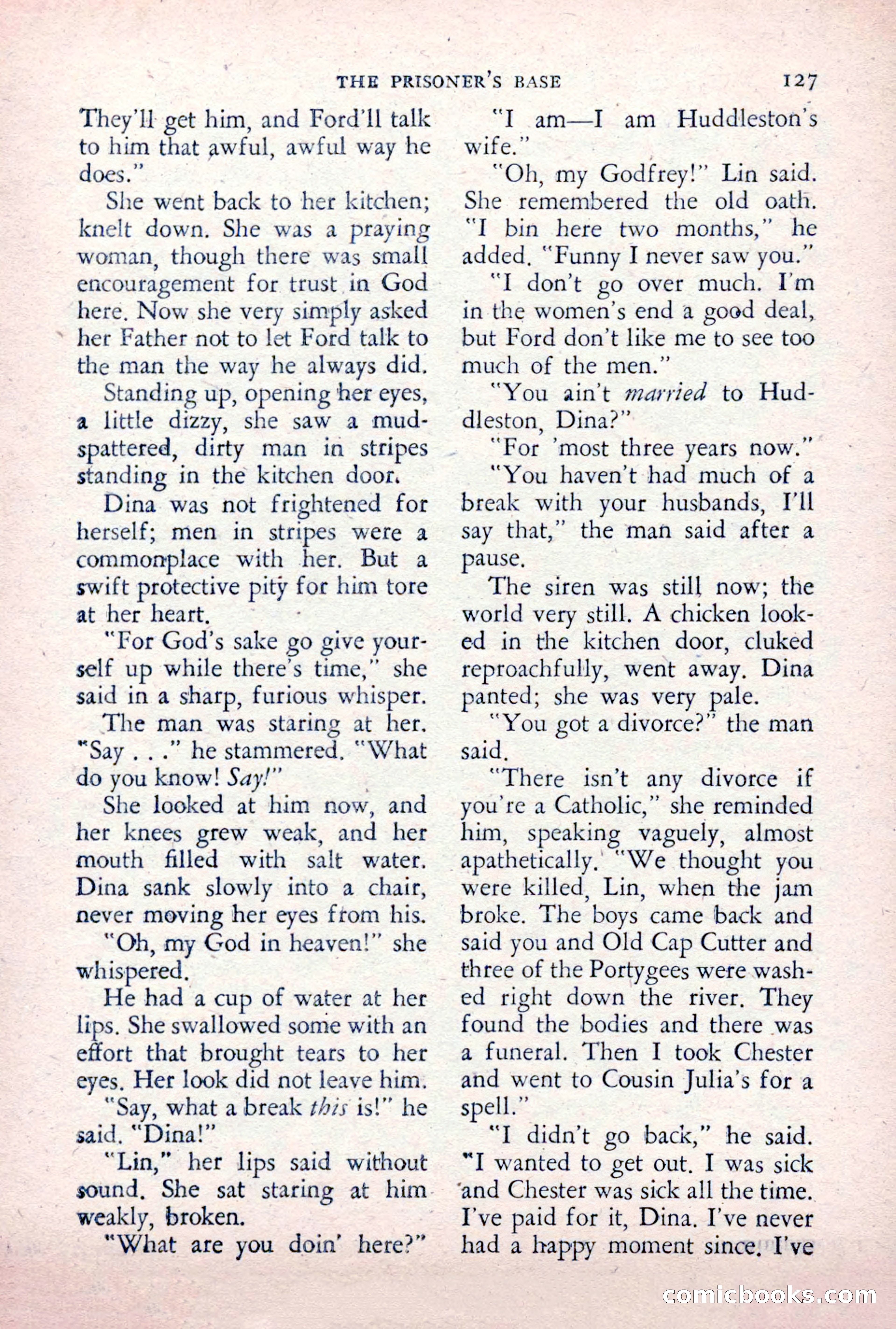 The Saint Detective Magazine, December 1955 — page 129 of 164