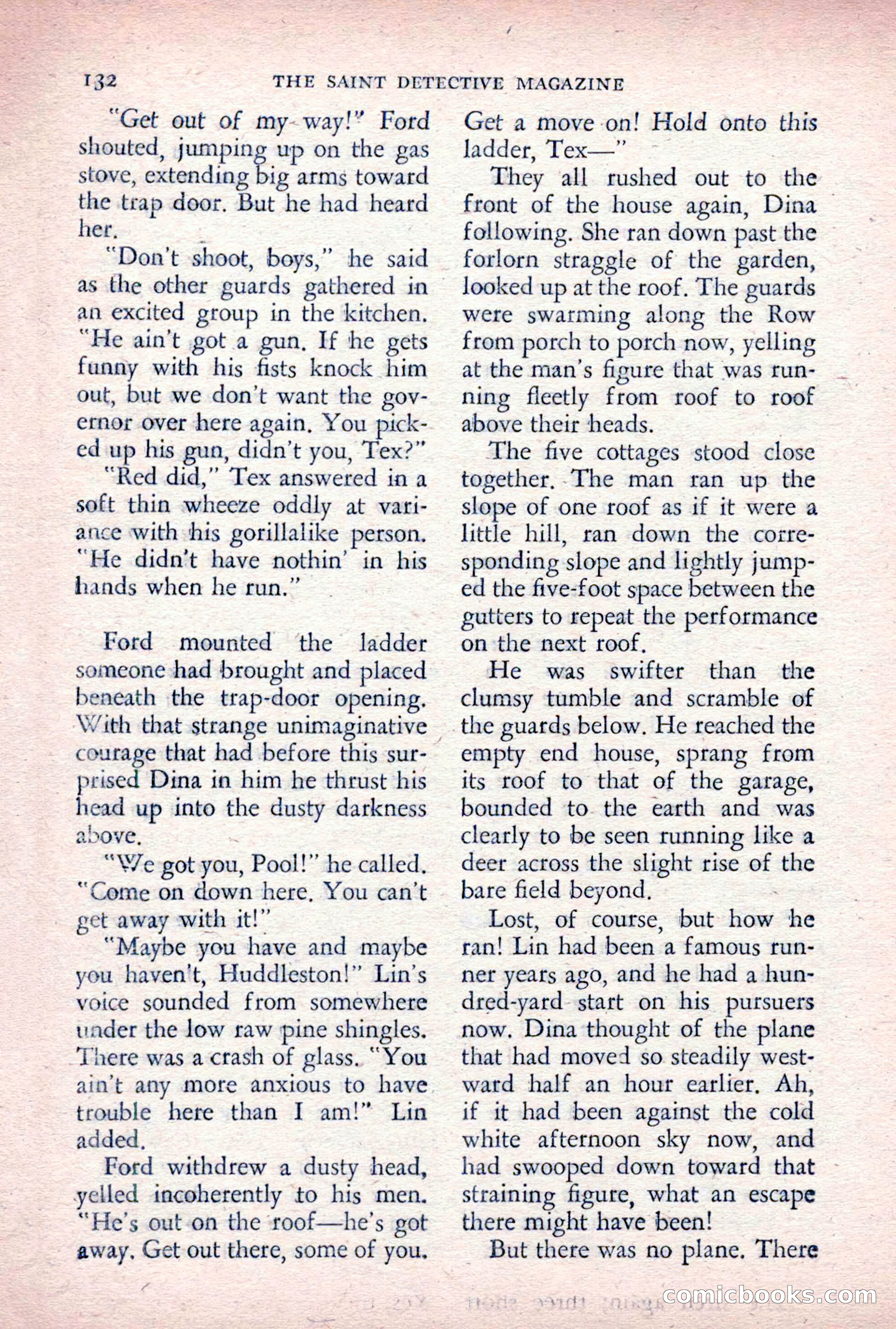 The Saint Detective Magazine, December 1955 — page 134 of 164