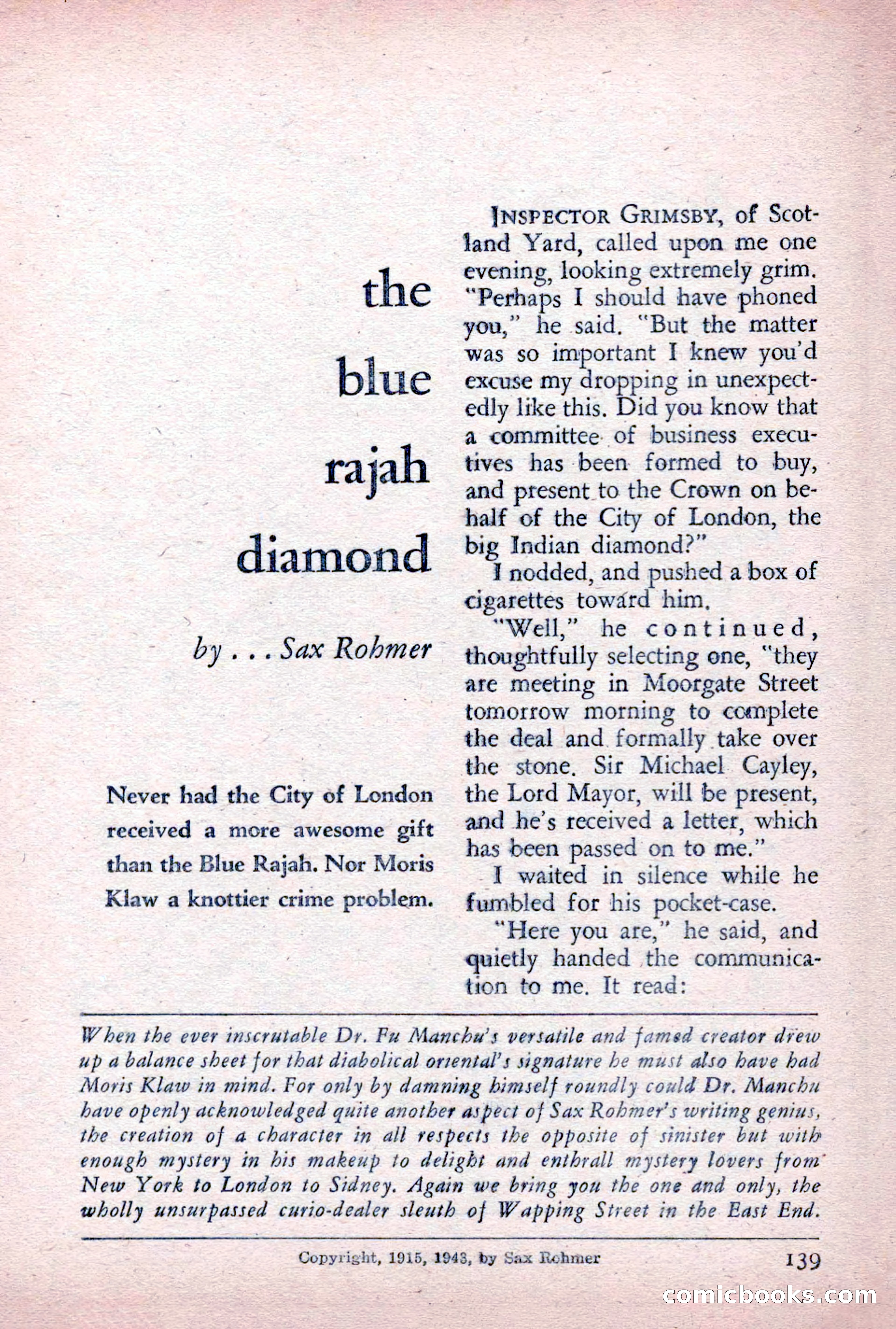 The Saint Detective Magazine, December 1955 — page 141 of 164