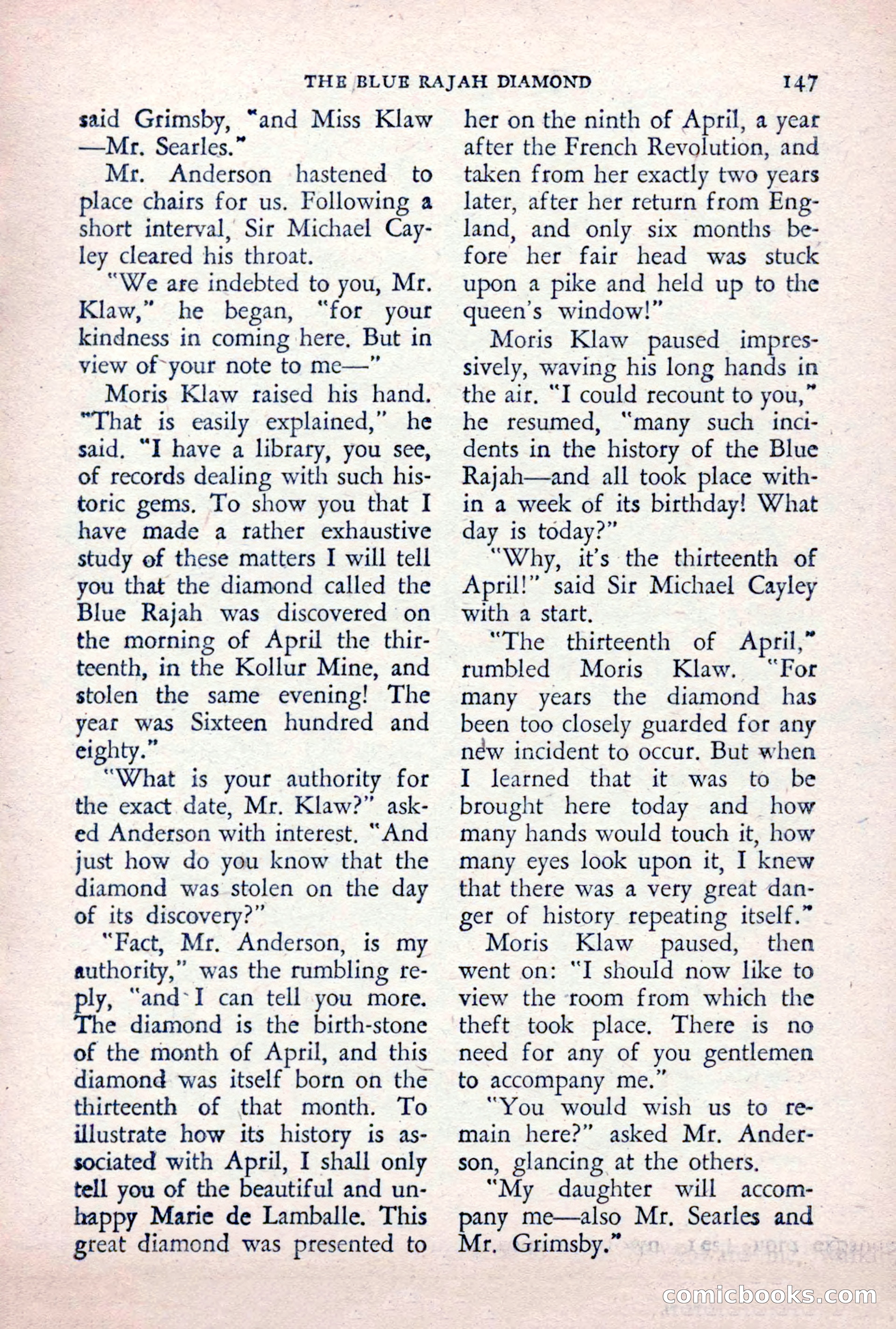 The Saint Detective Magazine, December 1955 — page 149 of 164
