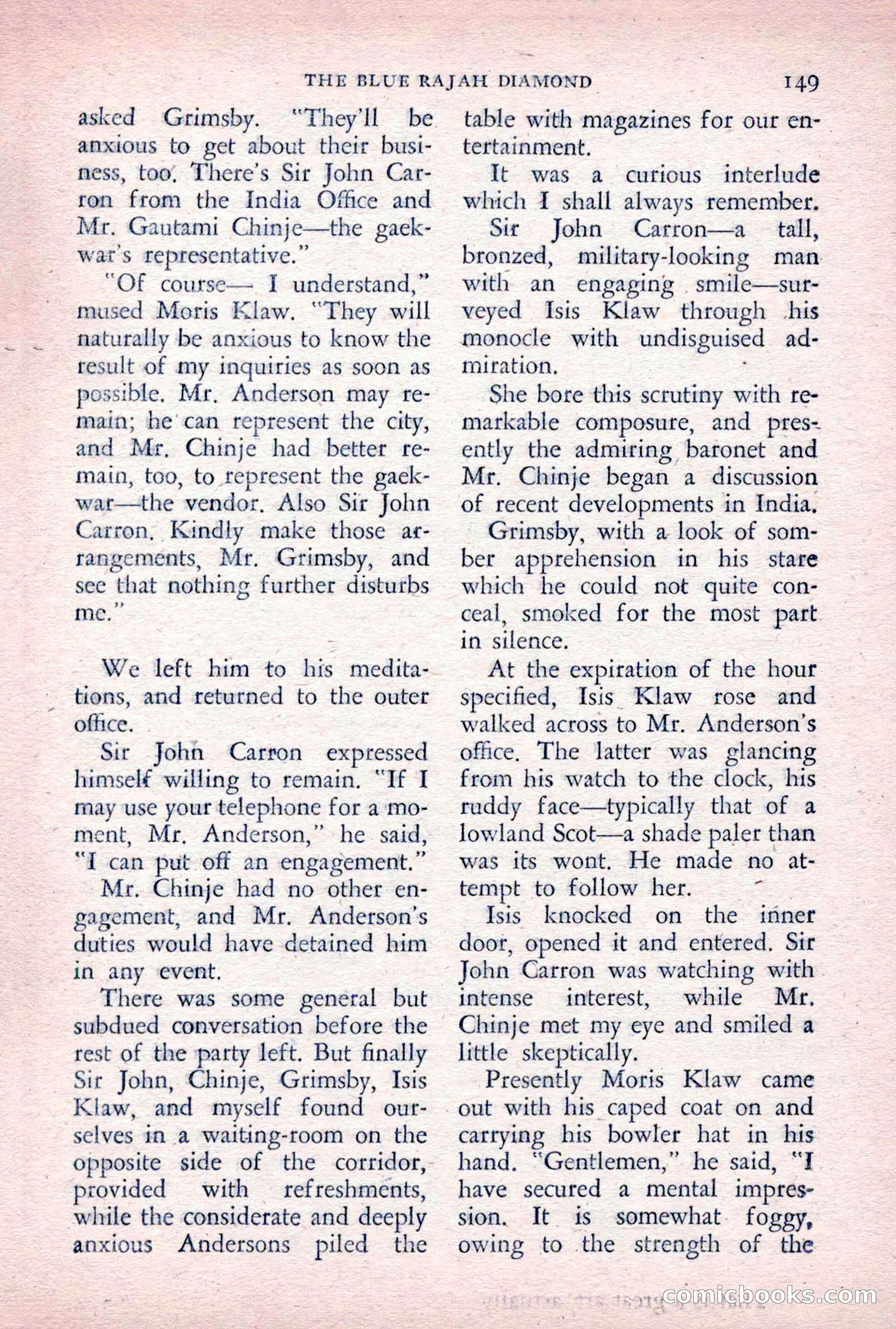 The Saint Detective Magazine, December 1955 — page 151 of 164