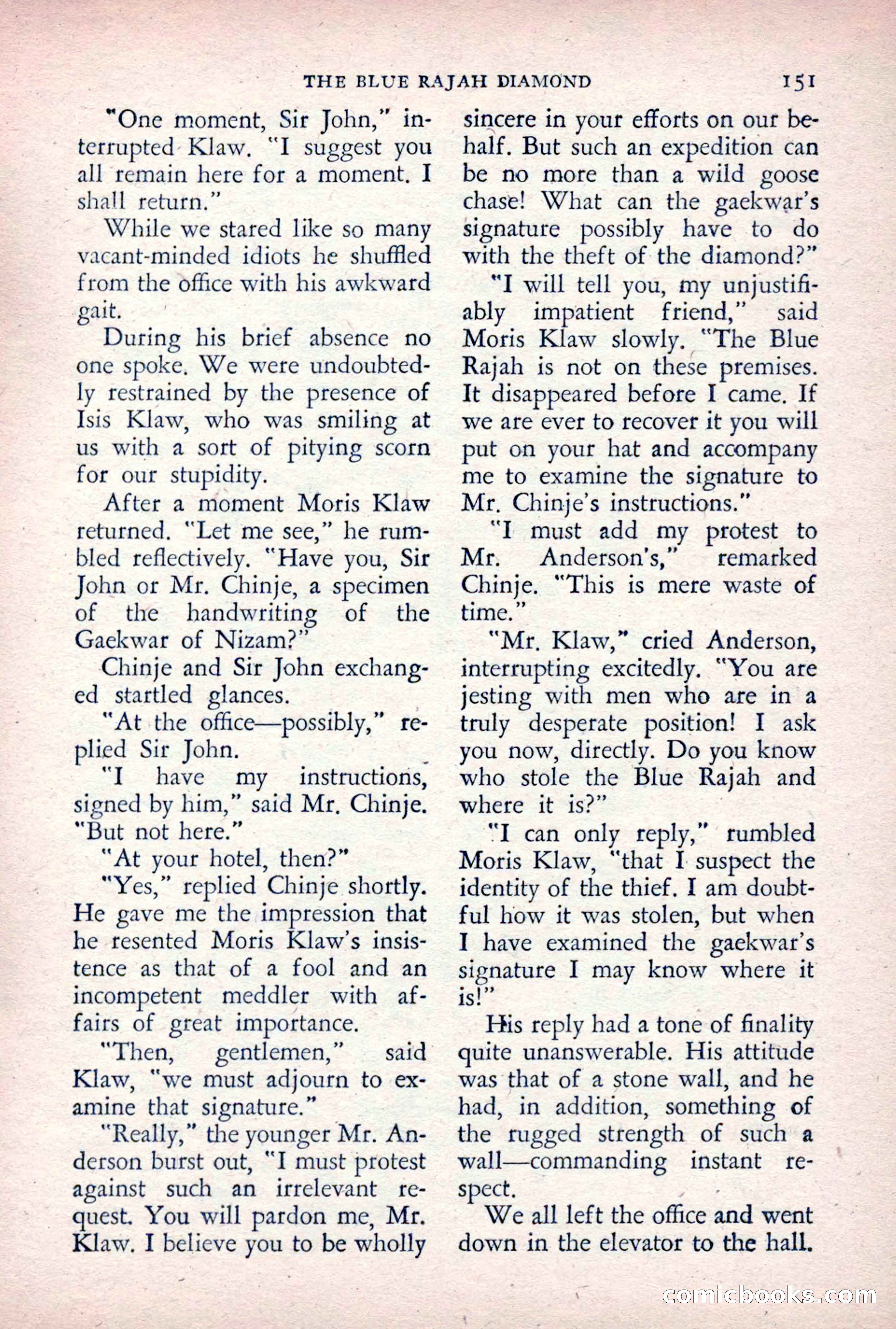 The Saint Detective Magazine, December 1955 — page 153 of 164