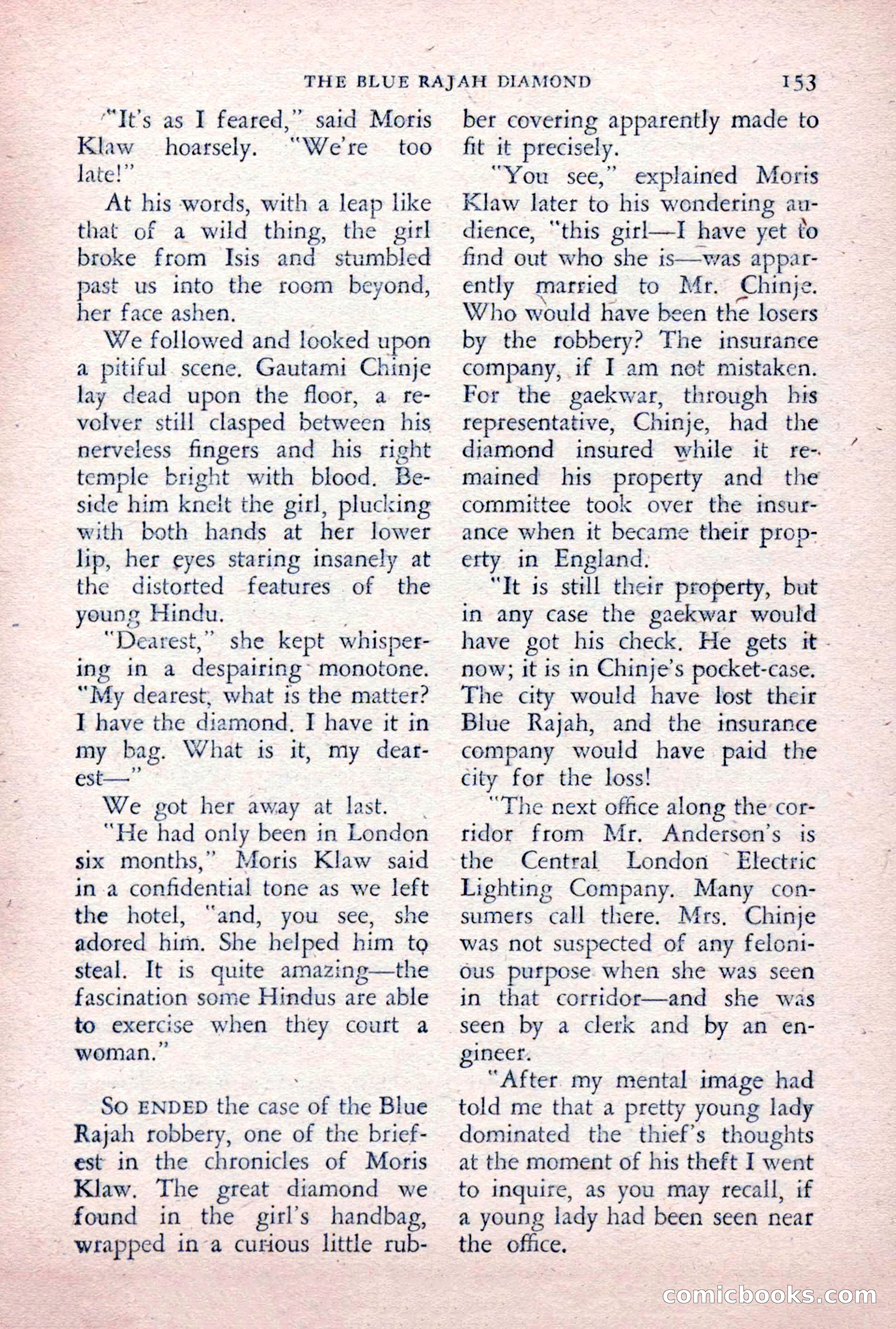 The Saint Detective Magazine, December 1955 — page 155 of 164