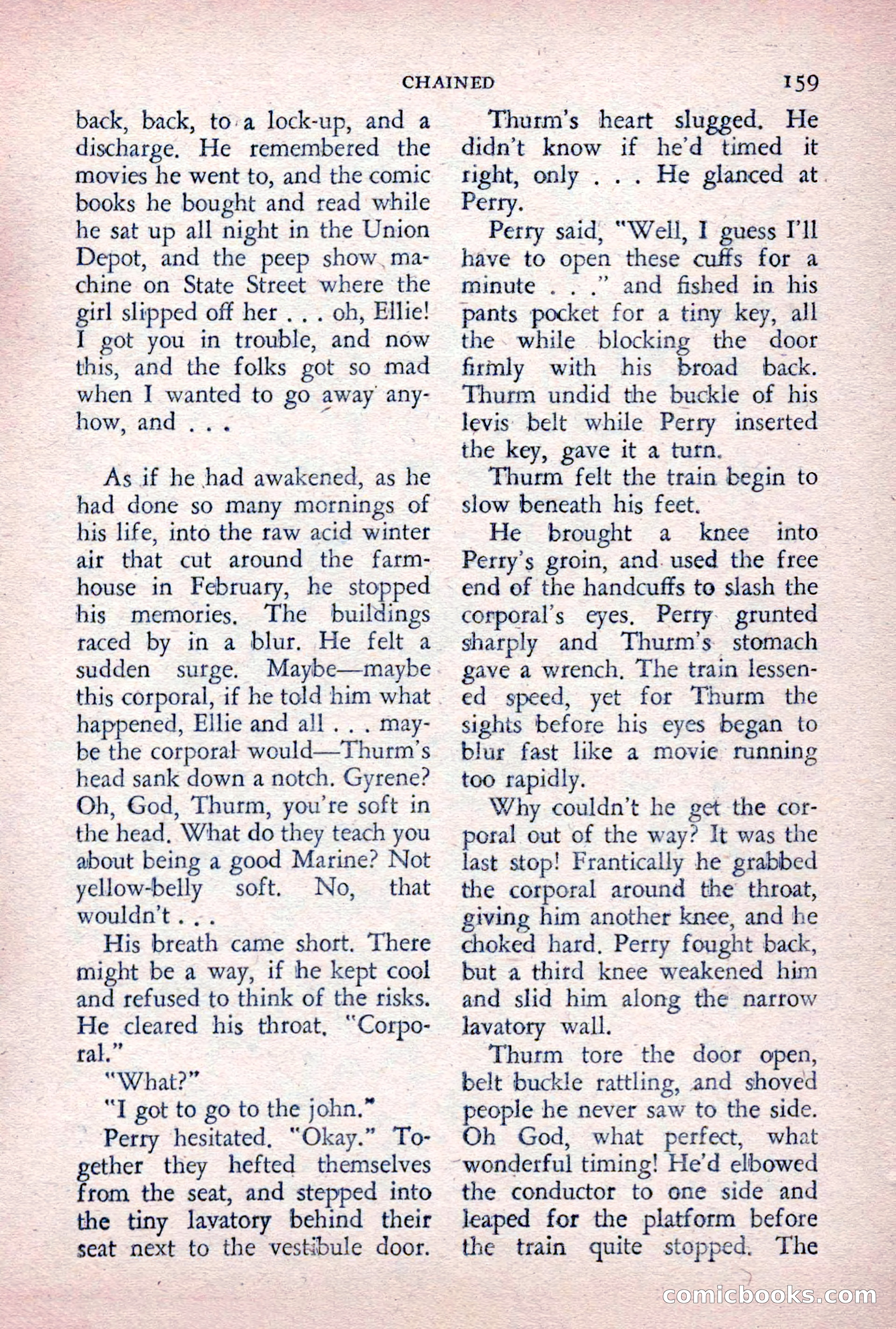 The Saint Detective Magazine, December 1955 — page 161 of 164