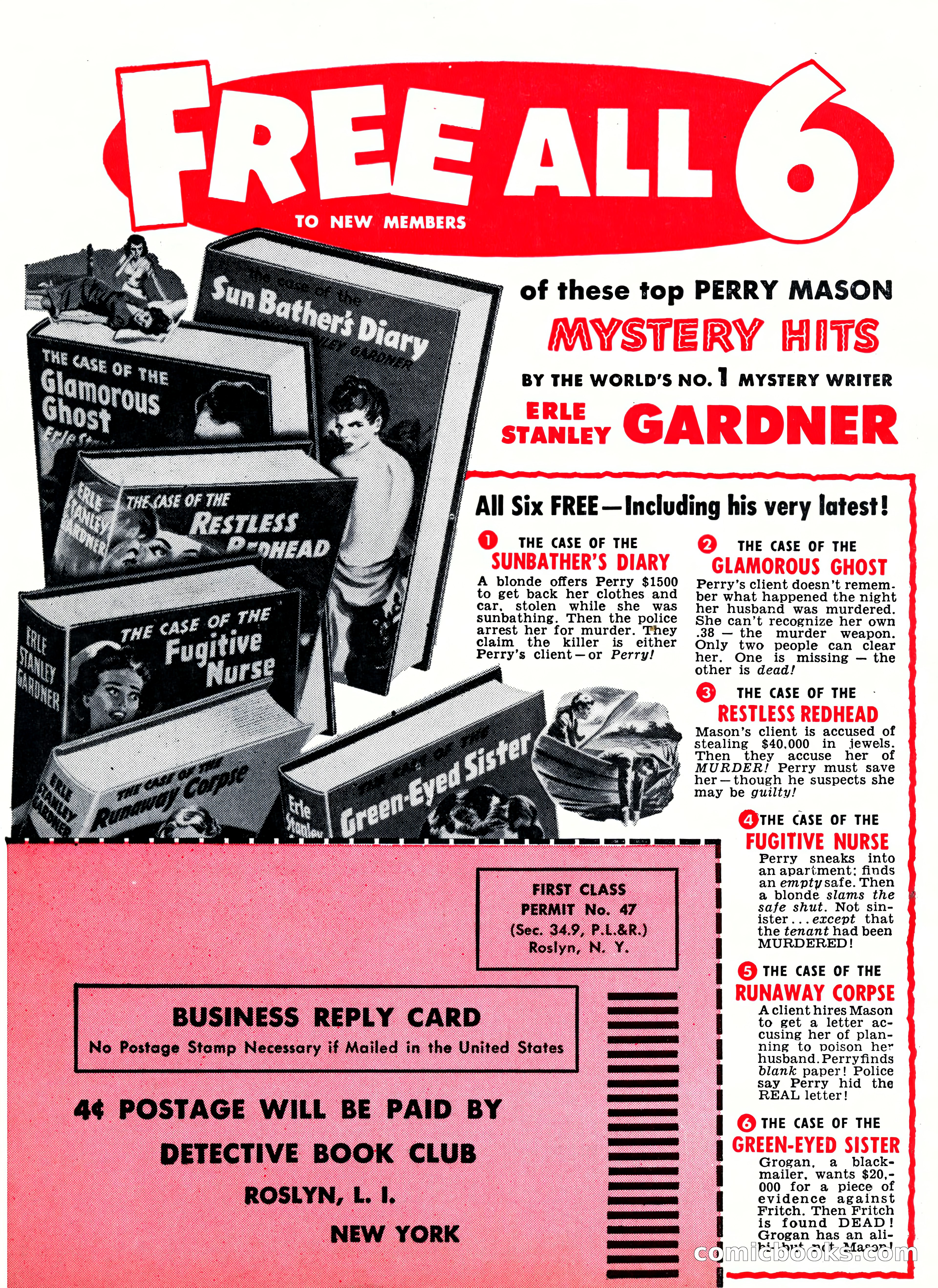 The Saint Detective Magazine, December 1955 — page 164 of 164