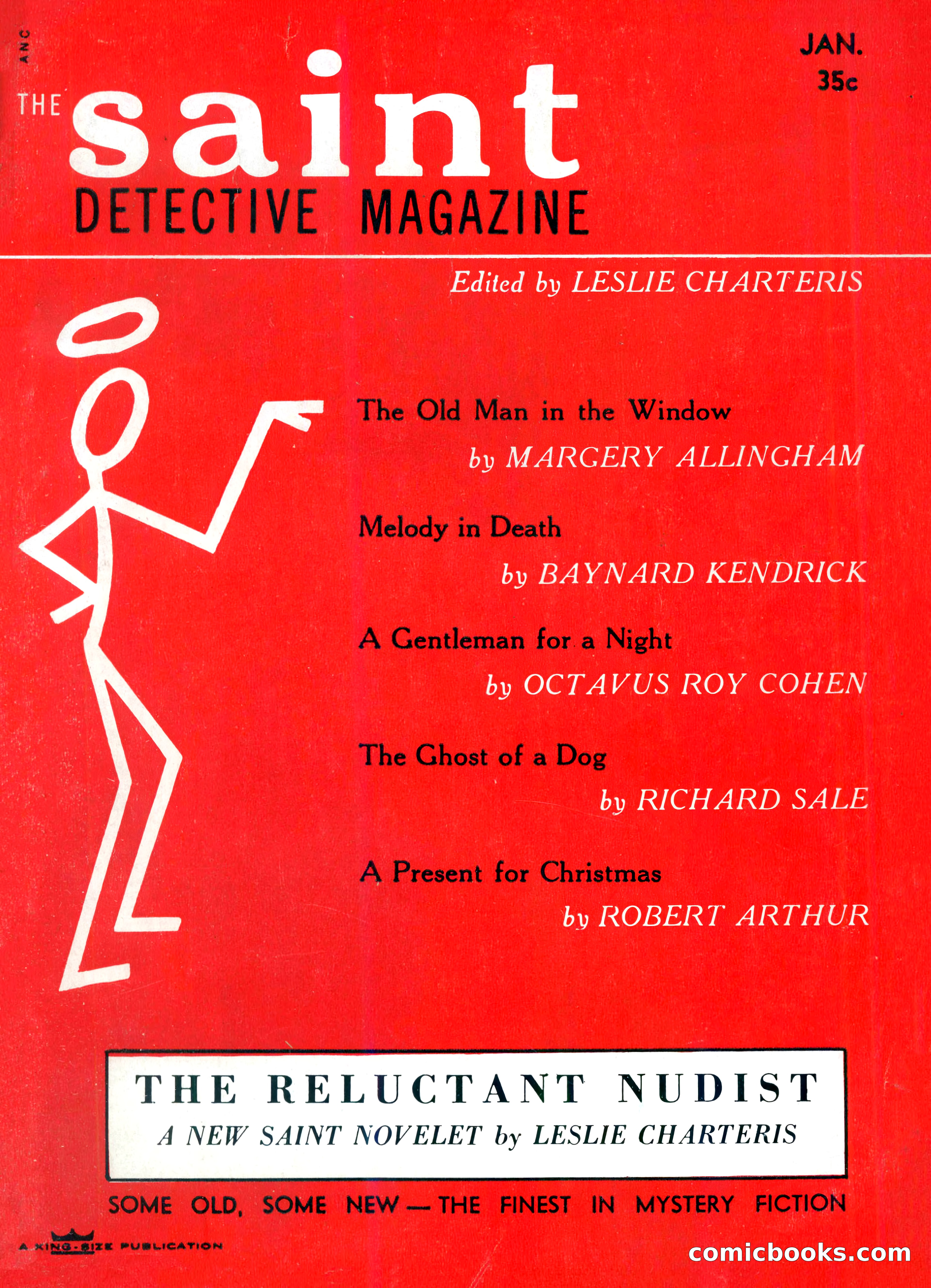 The Saint Detective Magazine, January 1956