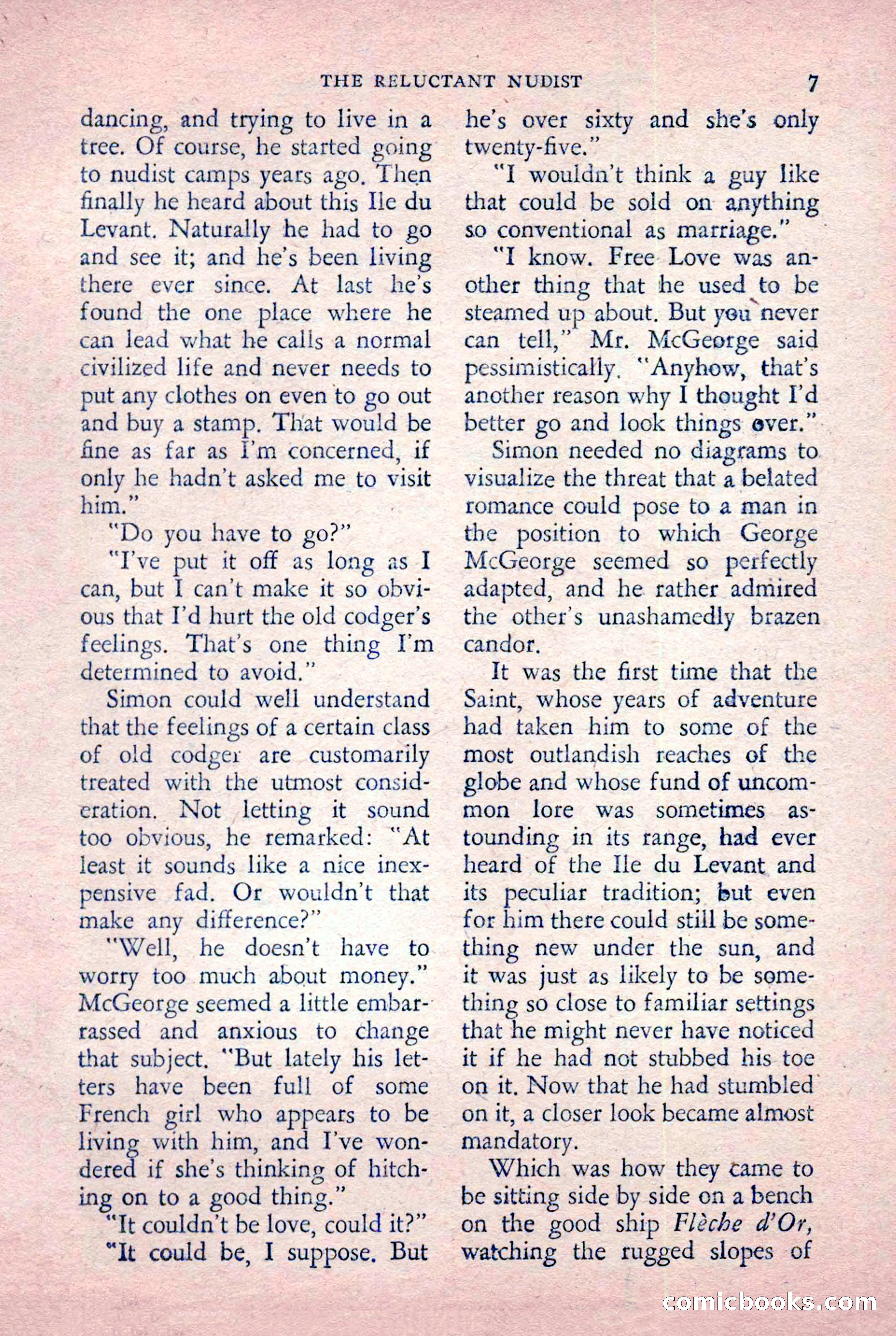 The Saint Detective Magazine, January 1956 — page 9 of 164
