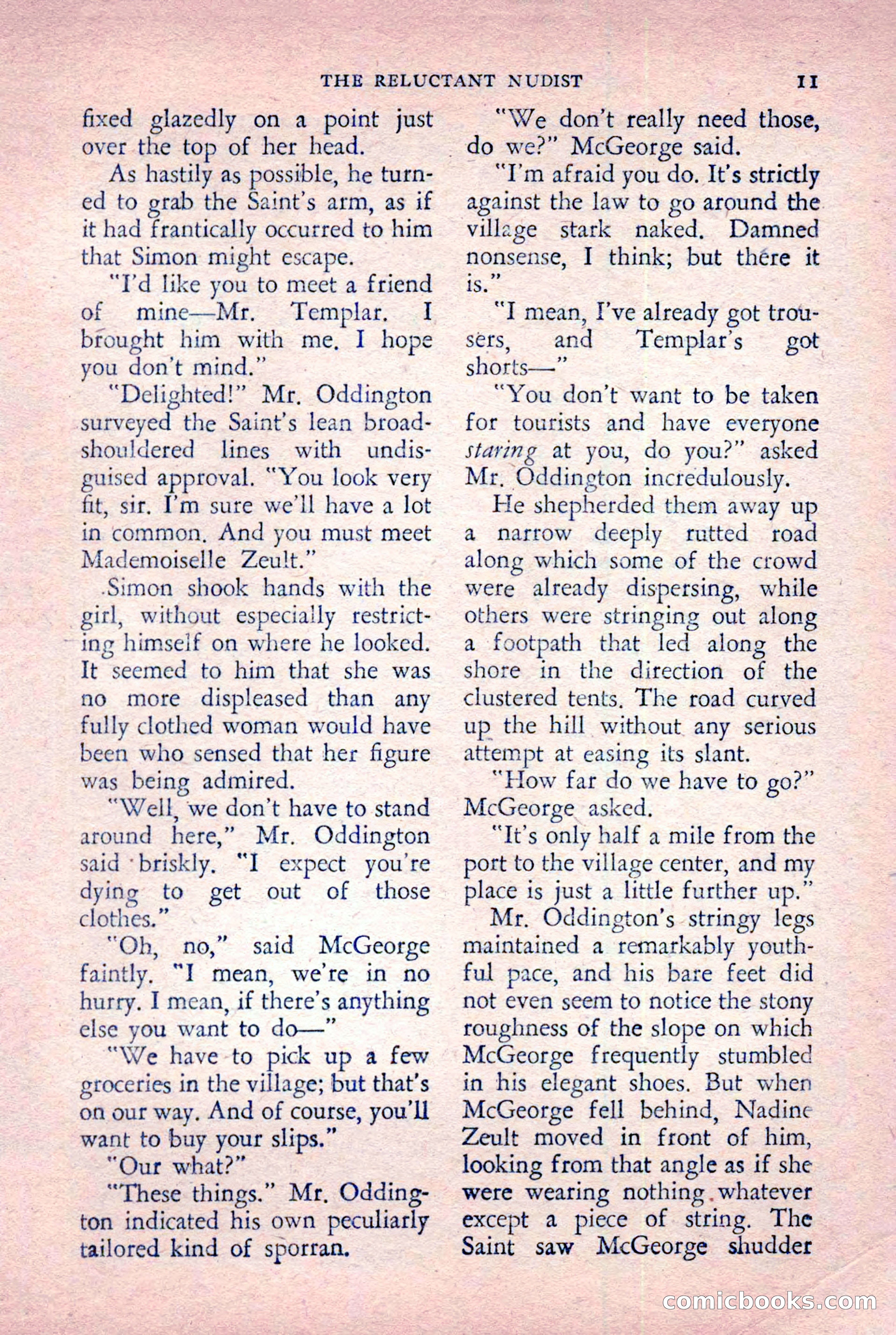 The Saint Detective Magazine, January 1956 — page 13 of 164