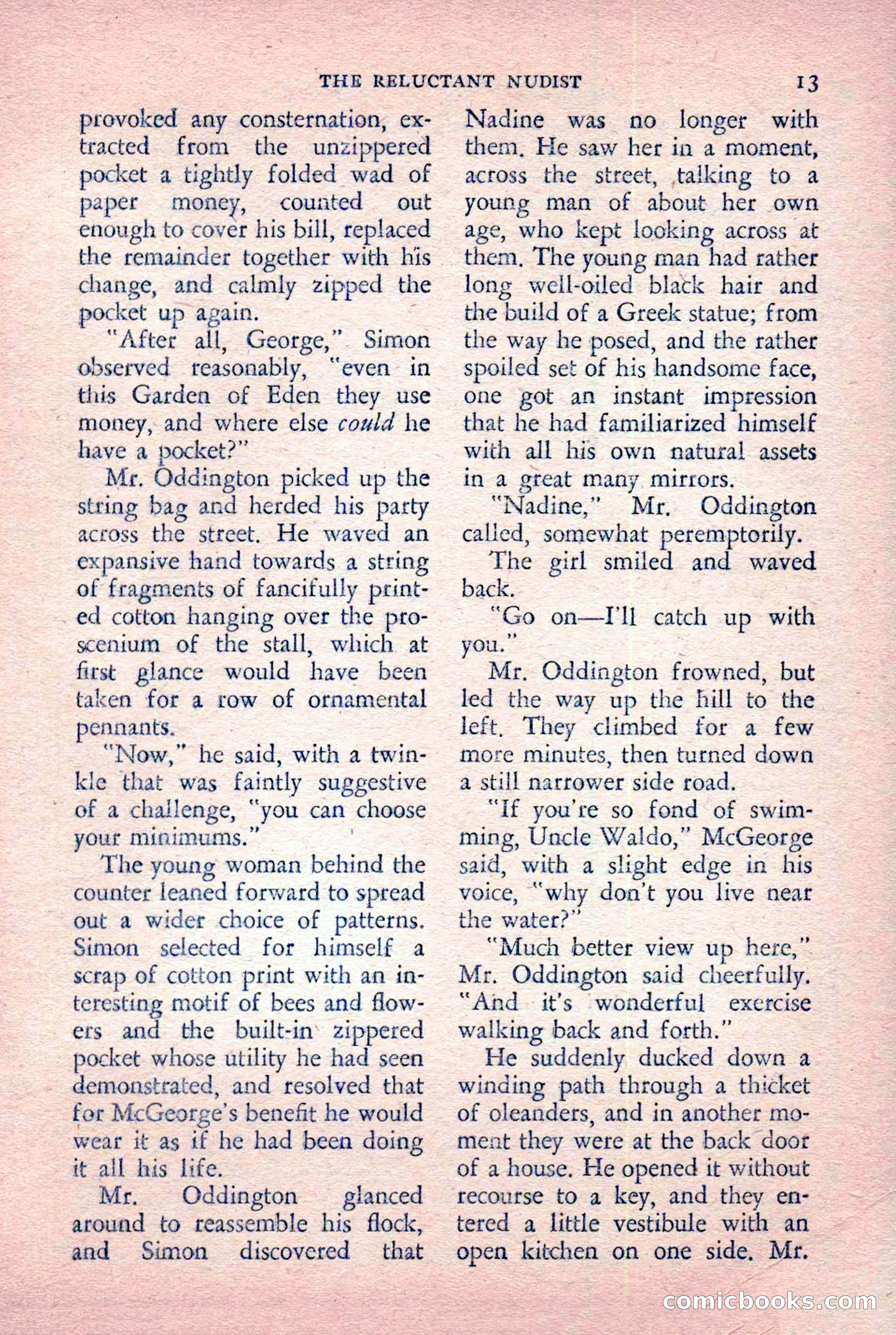 The Saint Detective Magazine, January 1956 — page 15 of 164