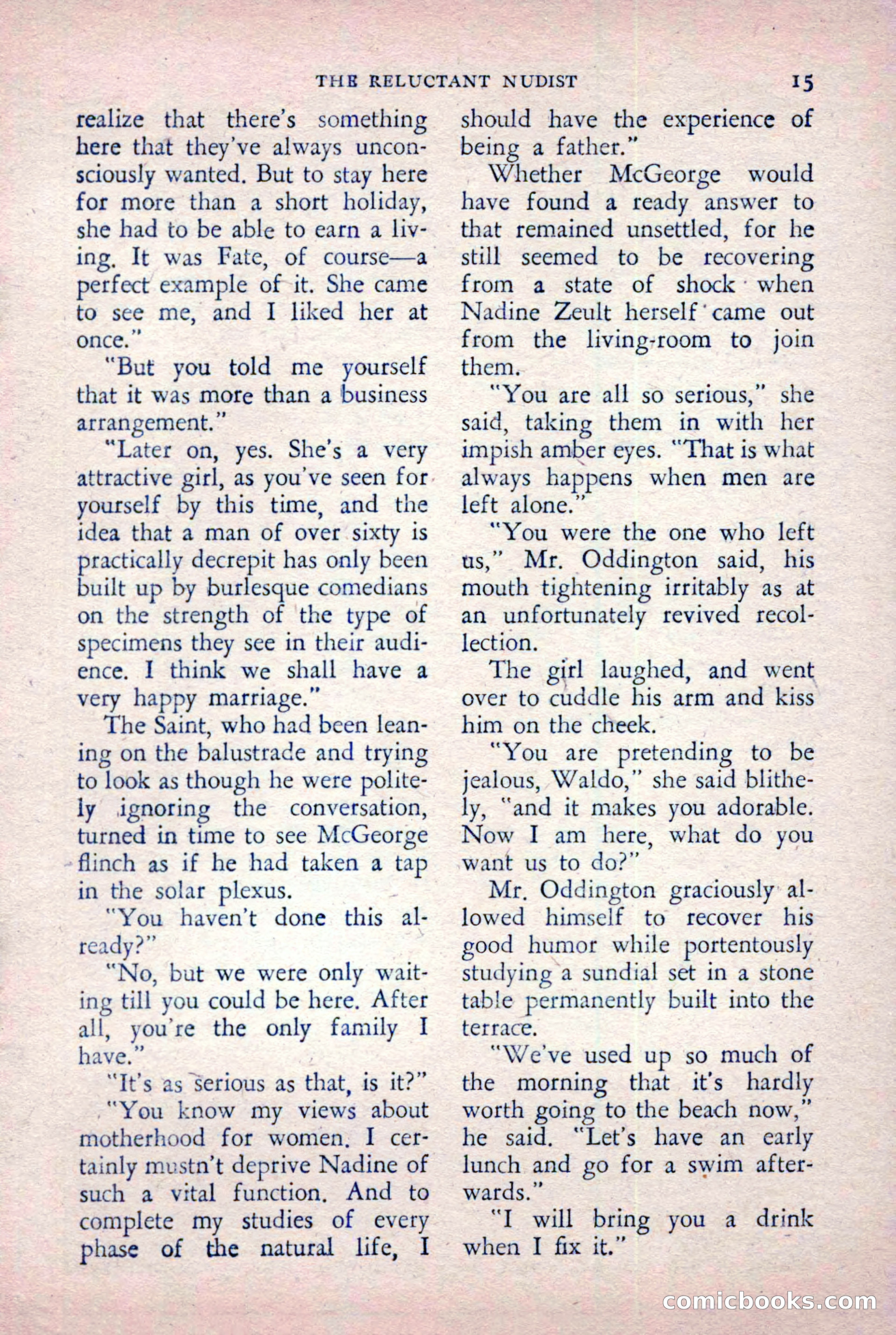 The Saint Detective Magazine, January 1956 — page 17 of 164