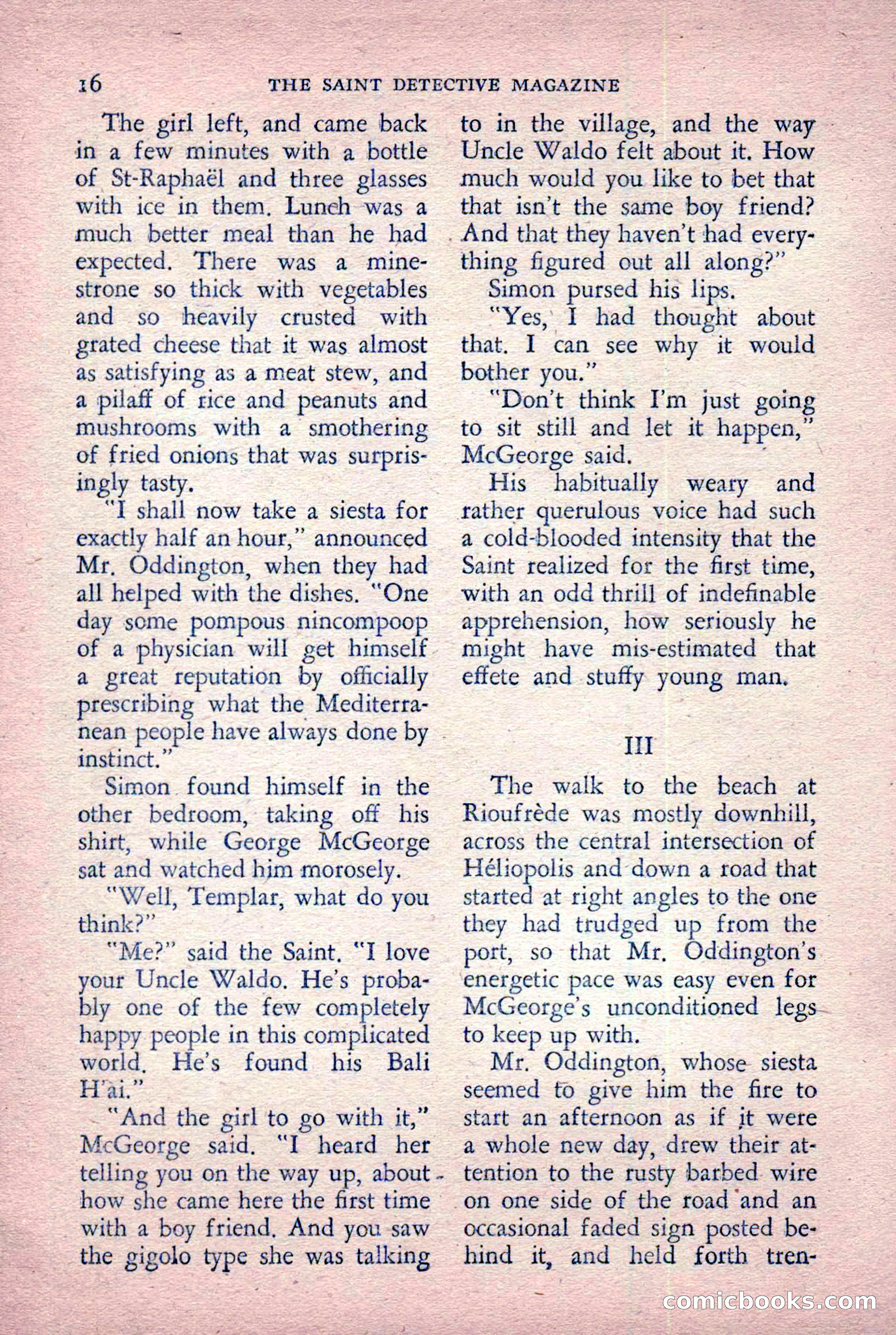 The Saint Detective Magazine, January 1956 — page 18 of 164