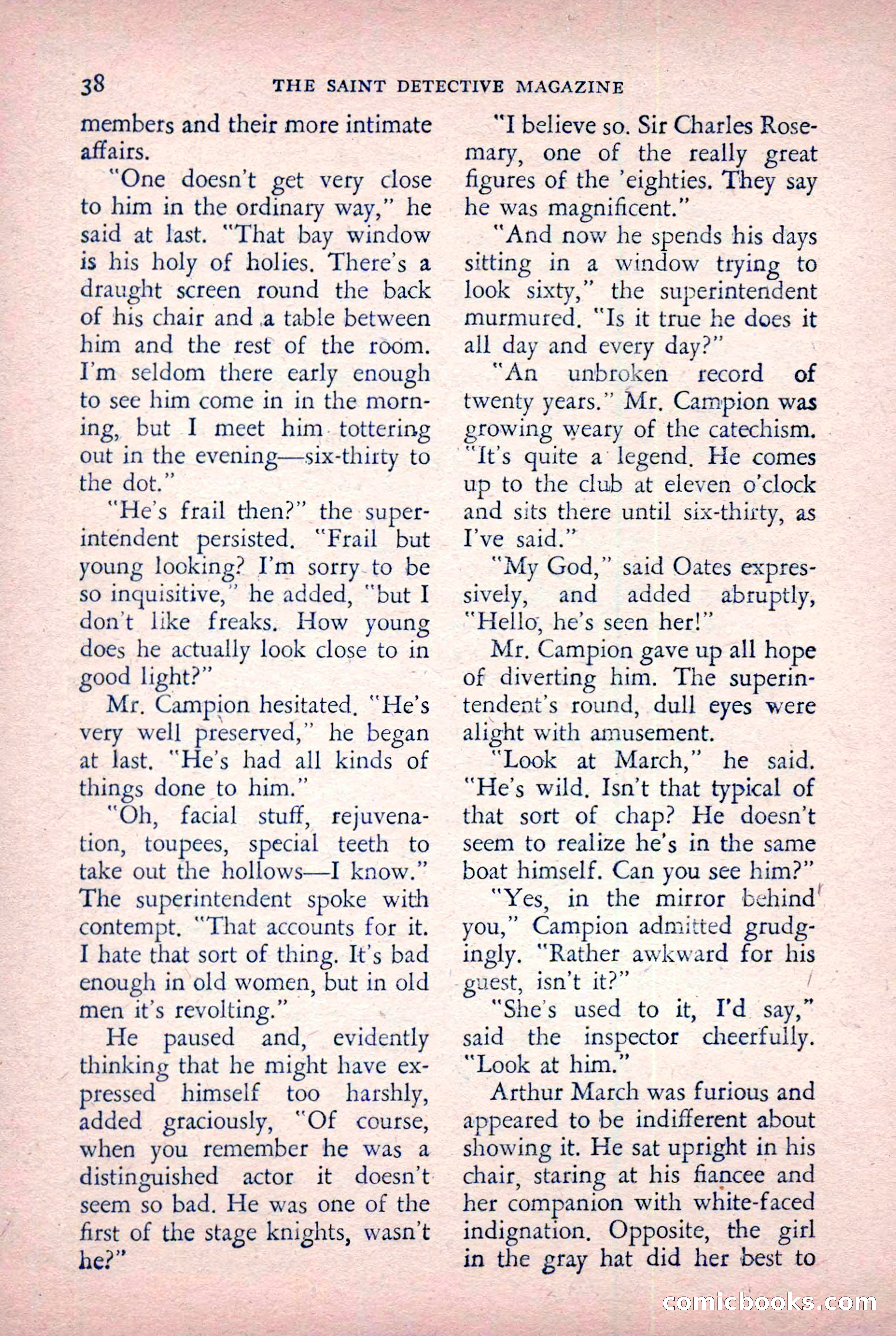 The Saint Detective Magazine, January 1956 — page 40 of 164