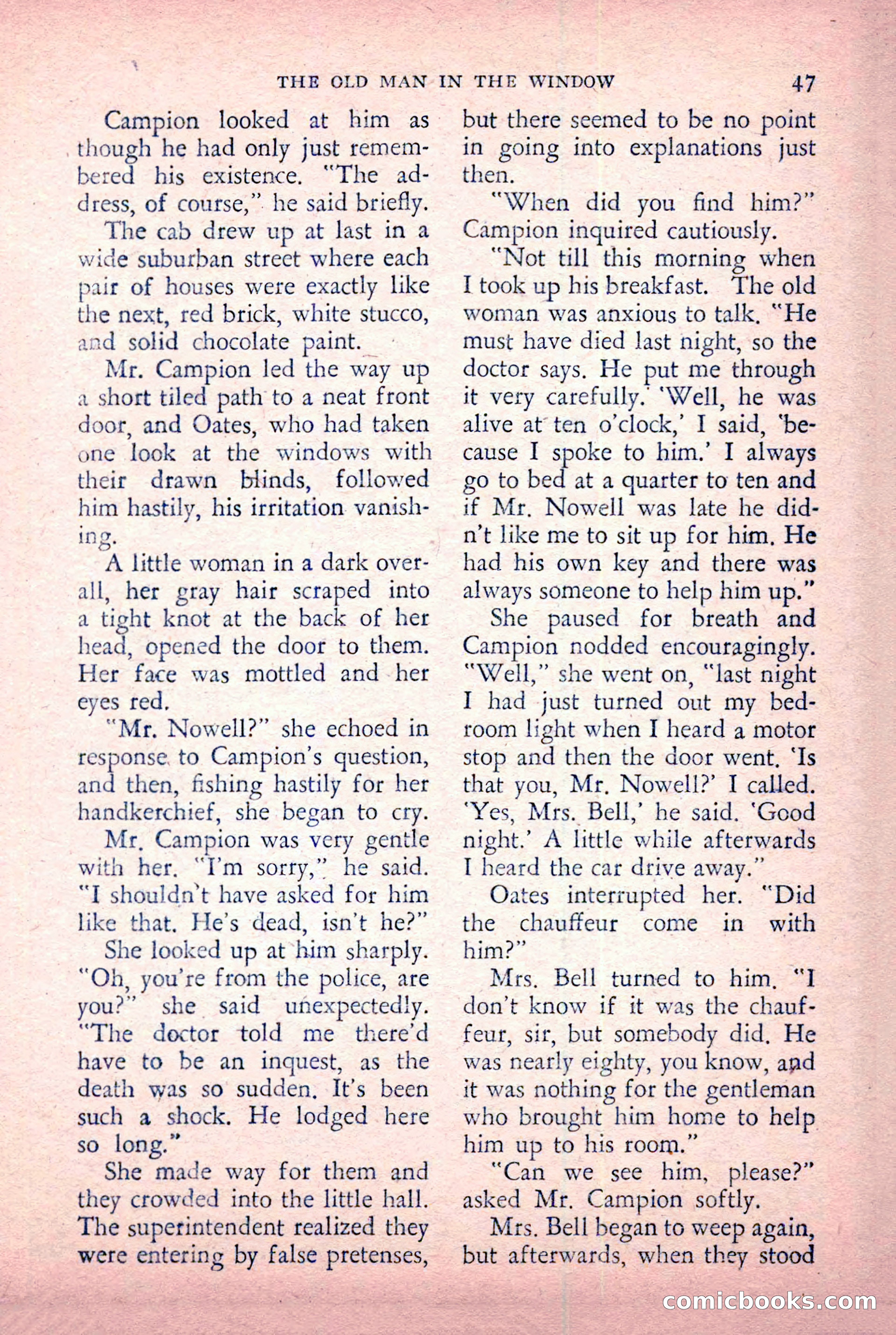 The Saint Detective Magazine, January 1956 — page 49 of 164