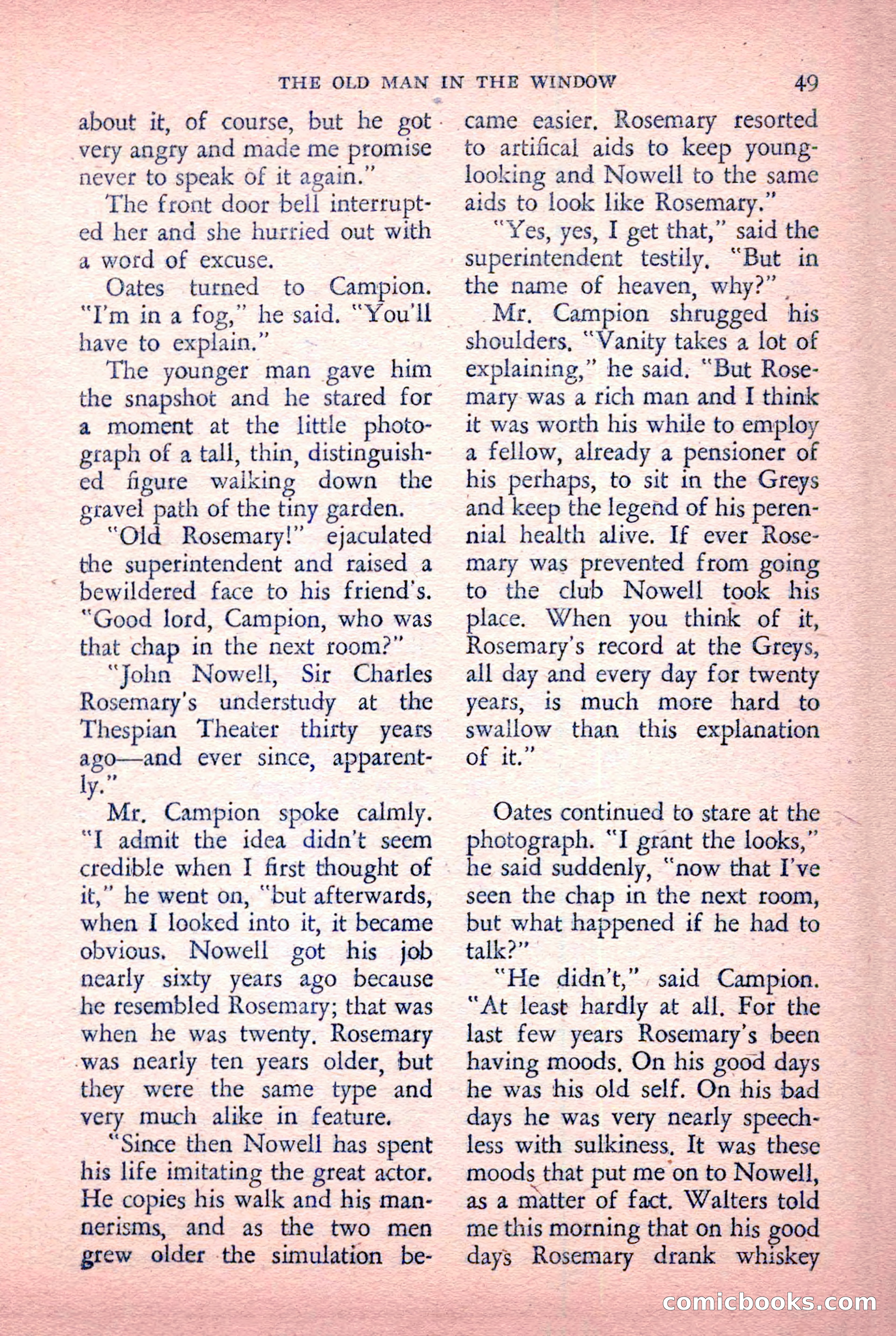 The Saint Detective Magazine, January 1956 — page 51 of 164
